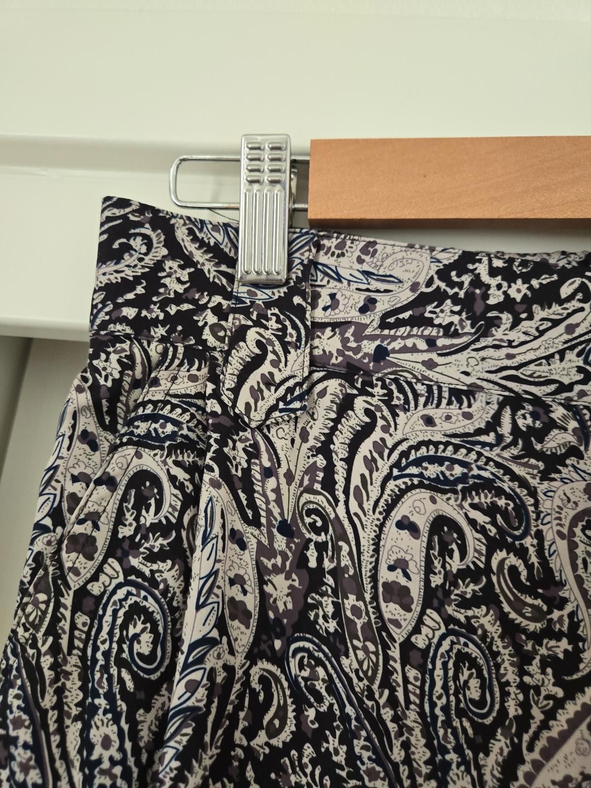 Other Boutique Patterned Flowy Dress Pants Size 32" / US 10 / IT 46 - 3 Thumbnail