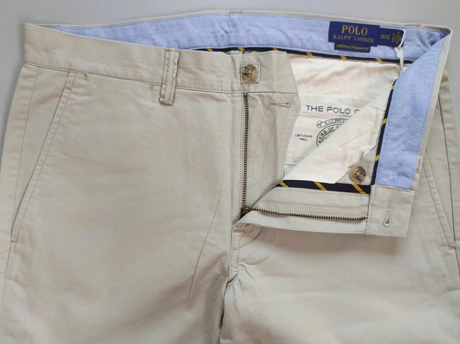 Polo Ralph Lauren Polo Ralph Lauren Slim Stretch Fit Chino Trouser FTP 0011 Size US 32 / EU 48 - 4 Thumbnail