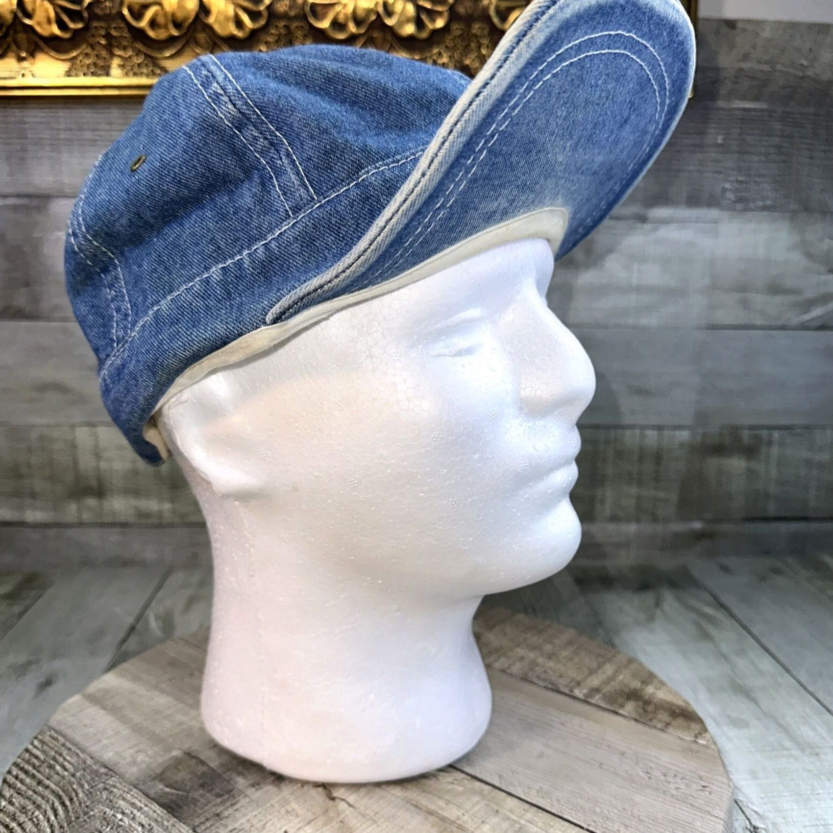 Denime VINTAGE Betmar Denim Hat One Size Flipped Bill Size ONE SIZE - 2 Thumbnail