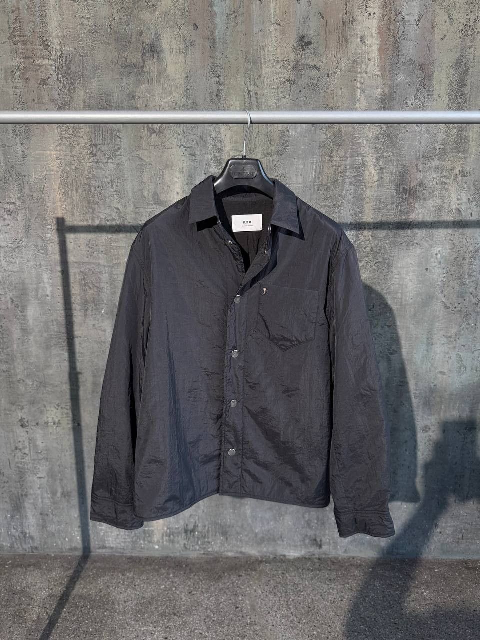 AMI Ami Paris Stud Heart Padded Overshirt Size US L / EU 52-54 / 3 - 1 Thumbnail