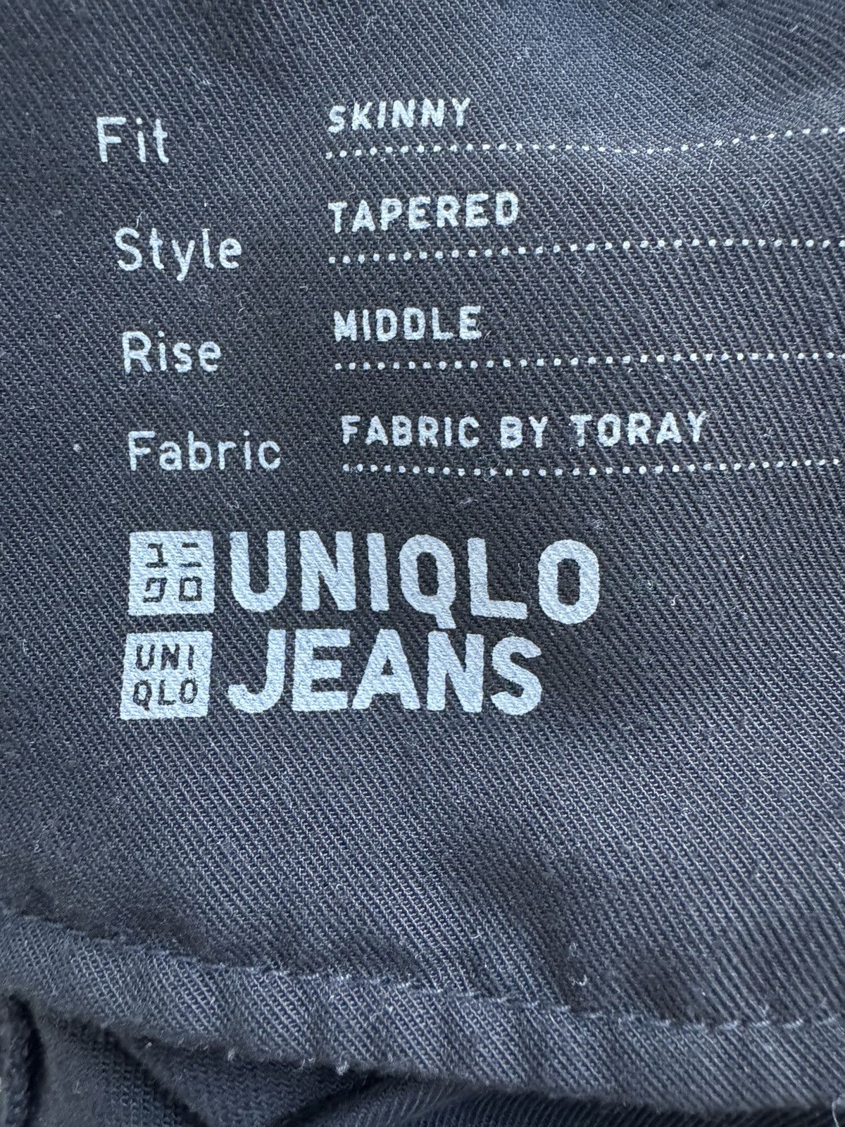 Uniqlo New Uniqlo Ezy Jeans Skinny Fit Black size S Size US 30 / EU 46 - 9 Thumbnail