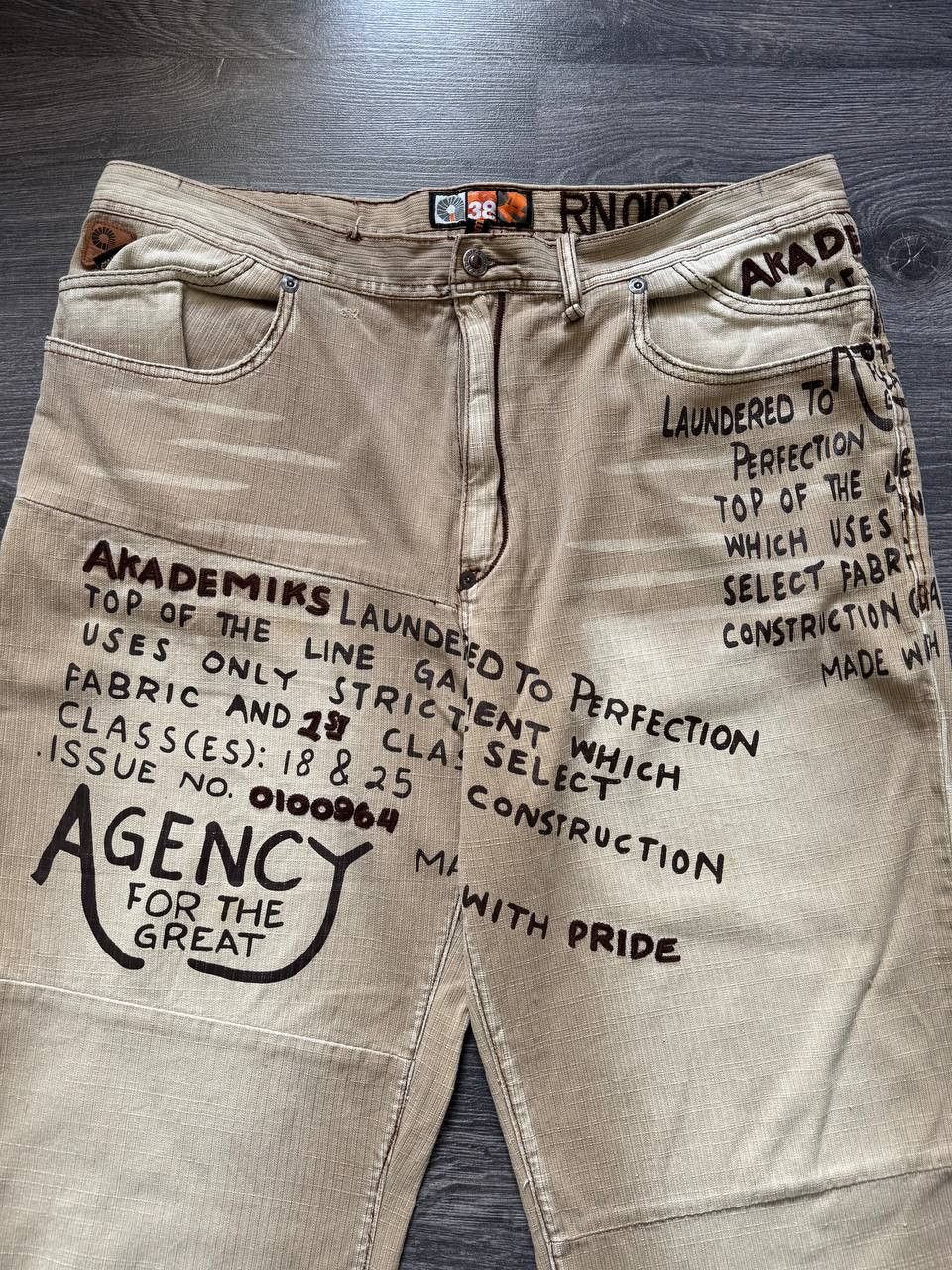 Akademiks Vintage Akademiks Baggy Graphic Y2K Jeans Size 38 Wide Leg Size US 38 / EU 54 - 4 Thumbnail