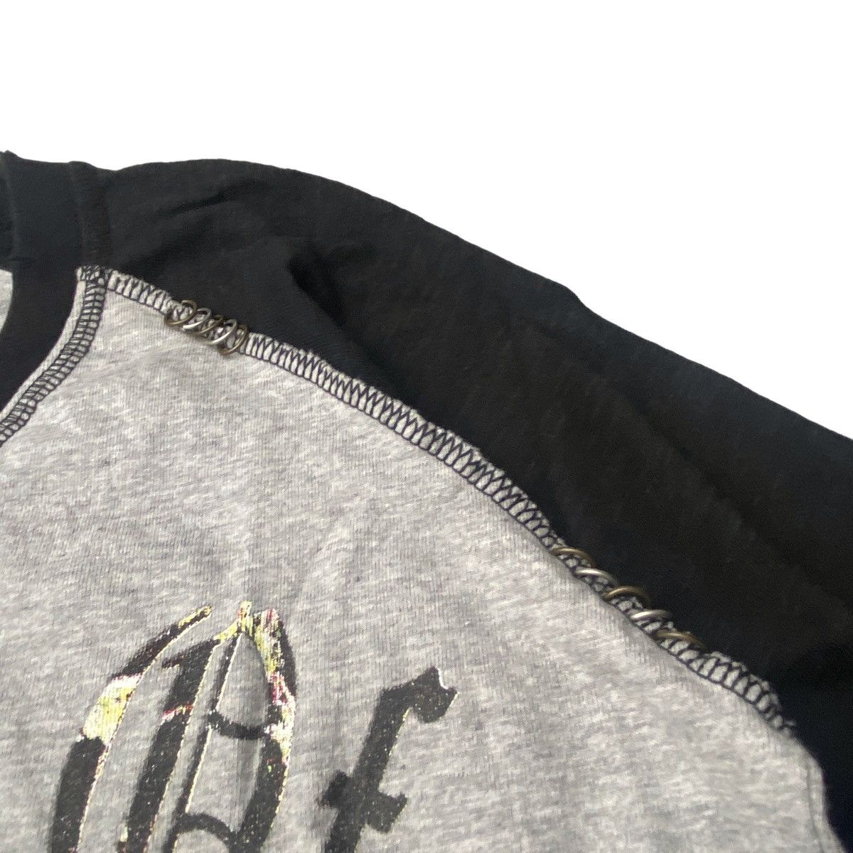 If Six Was Nine 2000's In The Attic Pierced Skull Raglan Size US S / EU 44-46 / 1 - 2 Thumbnail