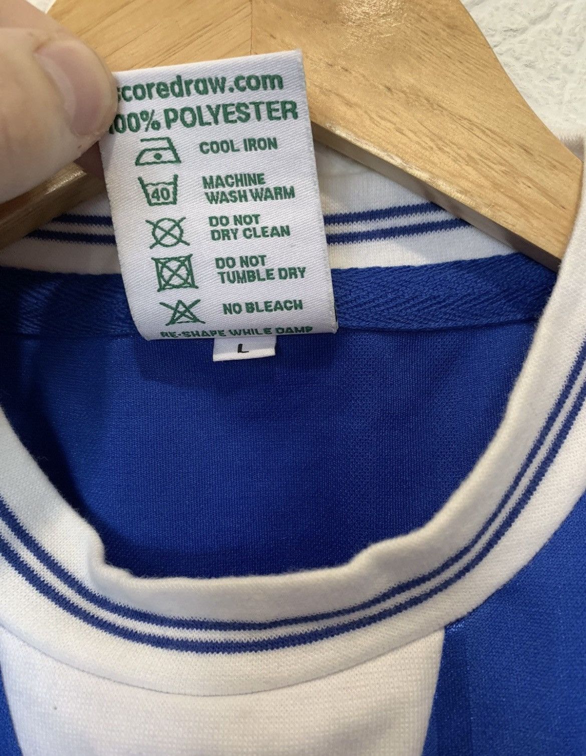 Other EVERTON VINTAGE 1984 80’s JERSEY SOCCER HAFNIA FOOTBALL Size US L / EU 52-54 / 3 - 4 Thumbnail