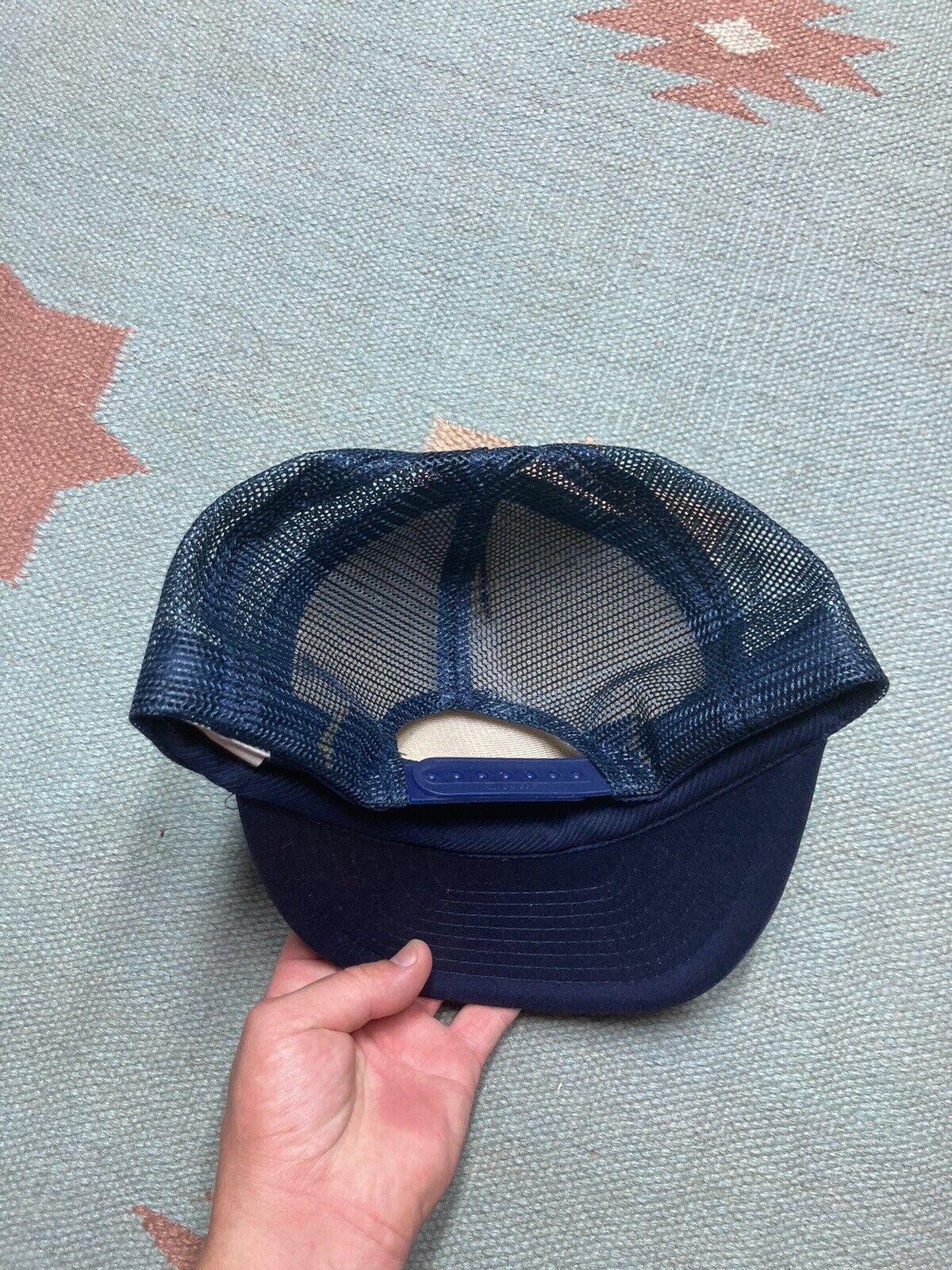 Vintage VTG 80s trucker hat browns collision car flint Michigan Size ONE SIZE - 4 Thumbnail