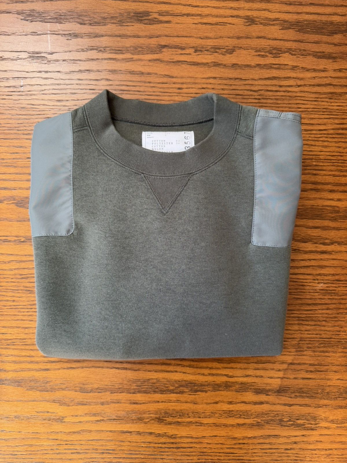 Sacai Sacai Sponge Sweat Pullover Size US M / EU 48-50 / 2 - 4 Thumbnail