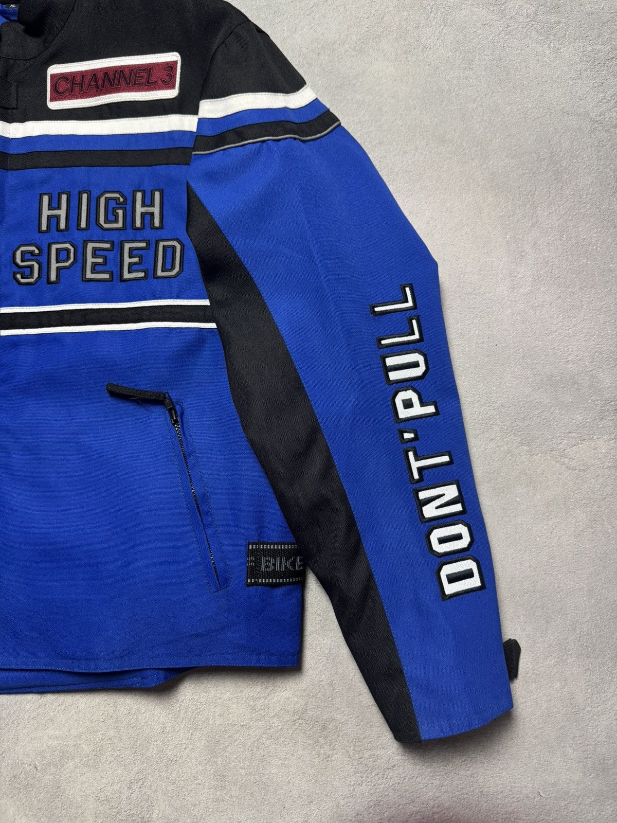 Other Moto High Cycle Speed Biker Racing Jacket Embroidered Logo Size US XL / EU 56 / 4 - 6 Thumbnail