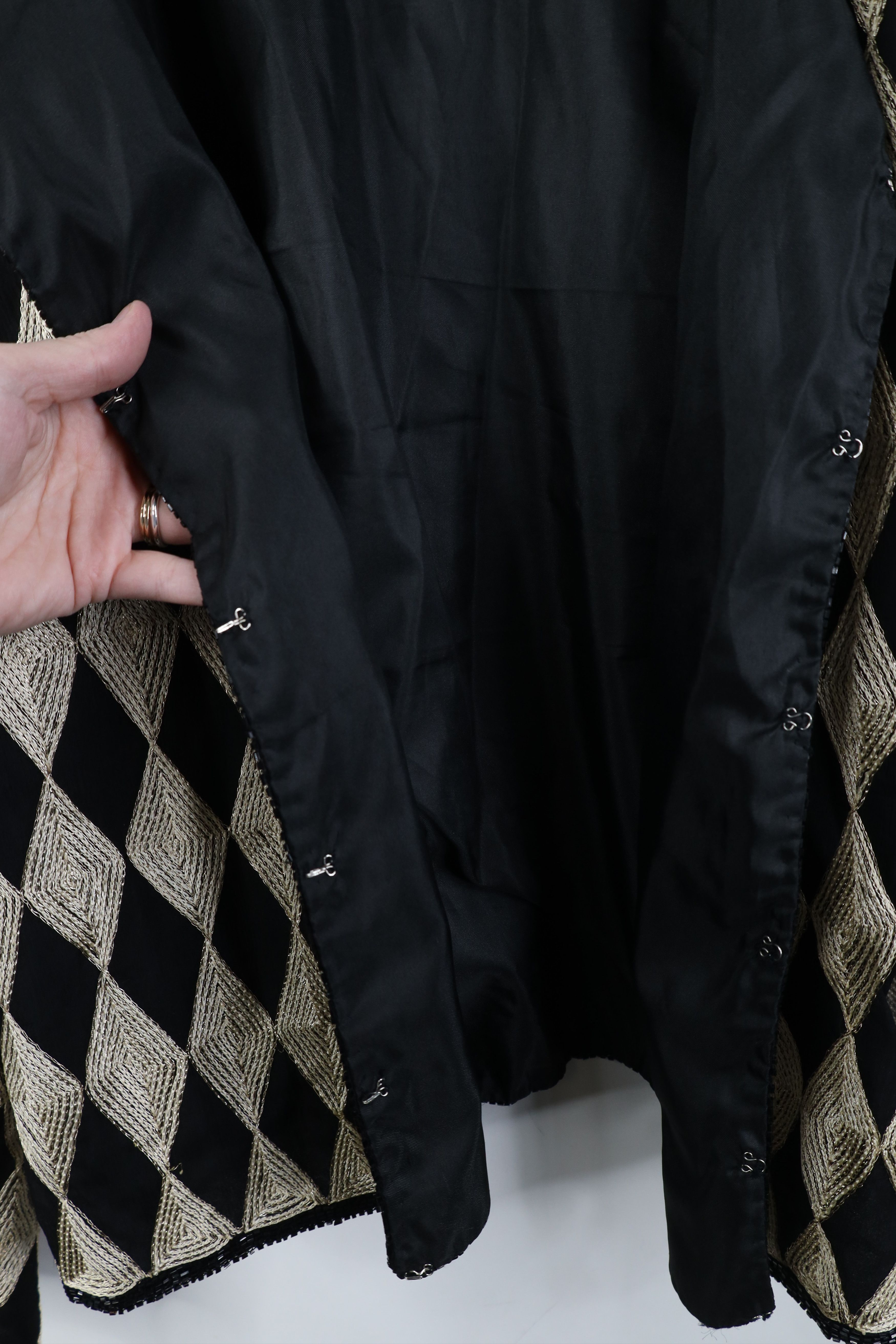 Vintage Vintage 90s Streetwear Diamond Full Zip Jacket Evening Size XL / US 12-14 / IT 48-50 - 9 Thumbnail