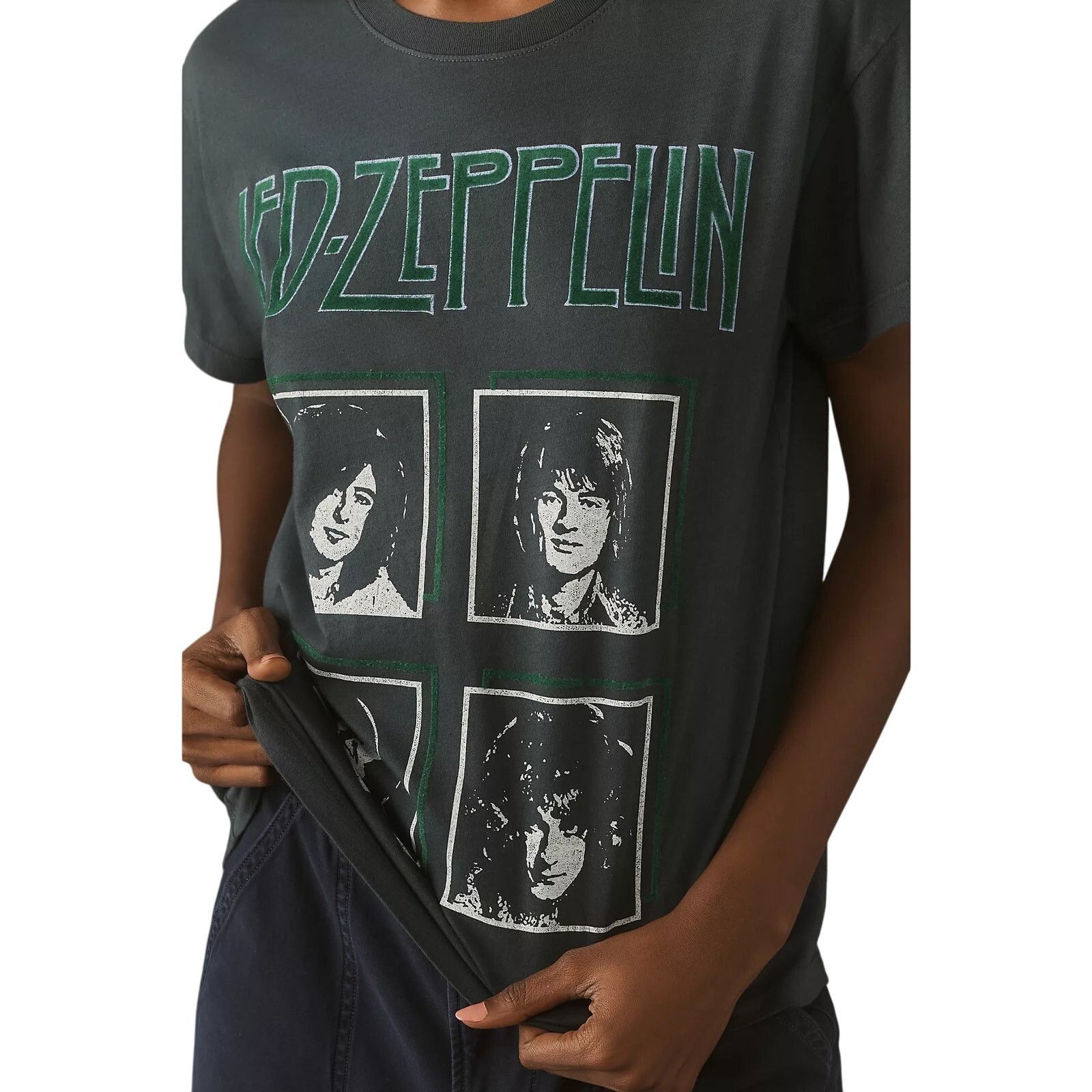 Anthropologie LETLUV Led Zeppelin Graphic Tee, Size XL New without Tag Size XL / US 12-14 / IT 48-50 - 3 Thumbnail