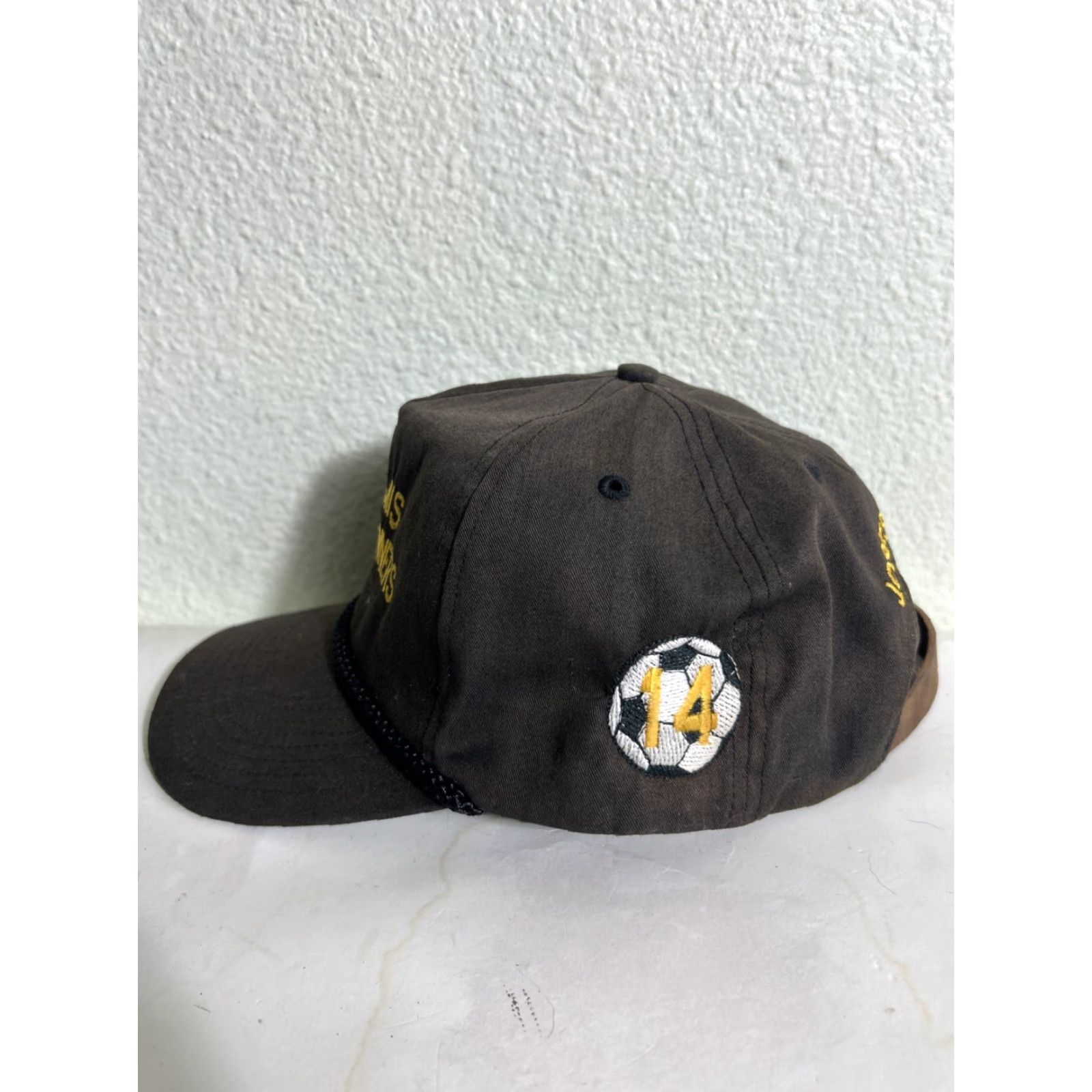 Vintage VINTAGE Richardson Baseball Hat Strap Back Brown Loomis Gunners Adjustable Men Size ONE SIZE - 7 Thumbnail