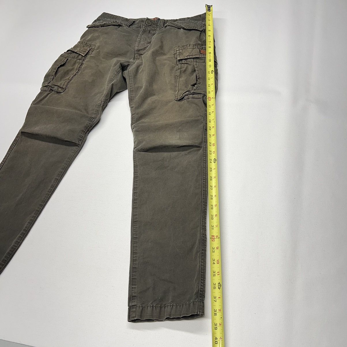Superdry Superdry Cargo Pants Green Pocket Core Tactical Utility Work Size US 30 / EU 46 - 17 Thumbnail