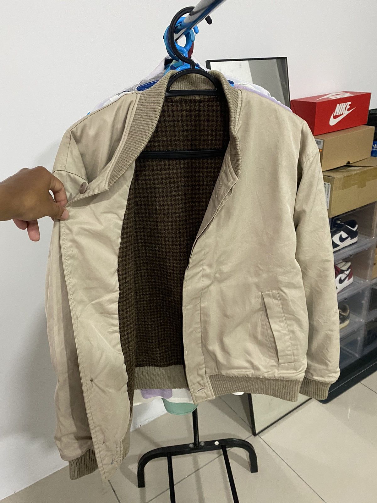 Comme des Garcons 90s Vintage Comme des garcons Homme Bomber Jacket Size US M / EU 48-50 / 2 - 7 Thumbnail