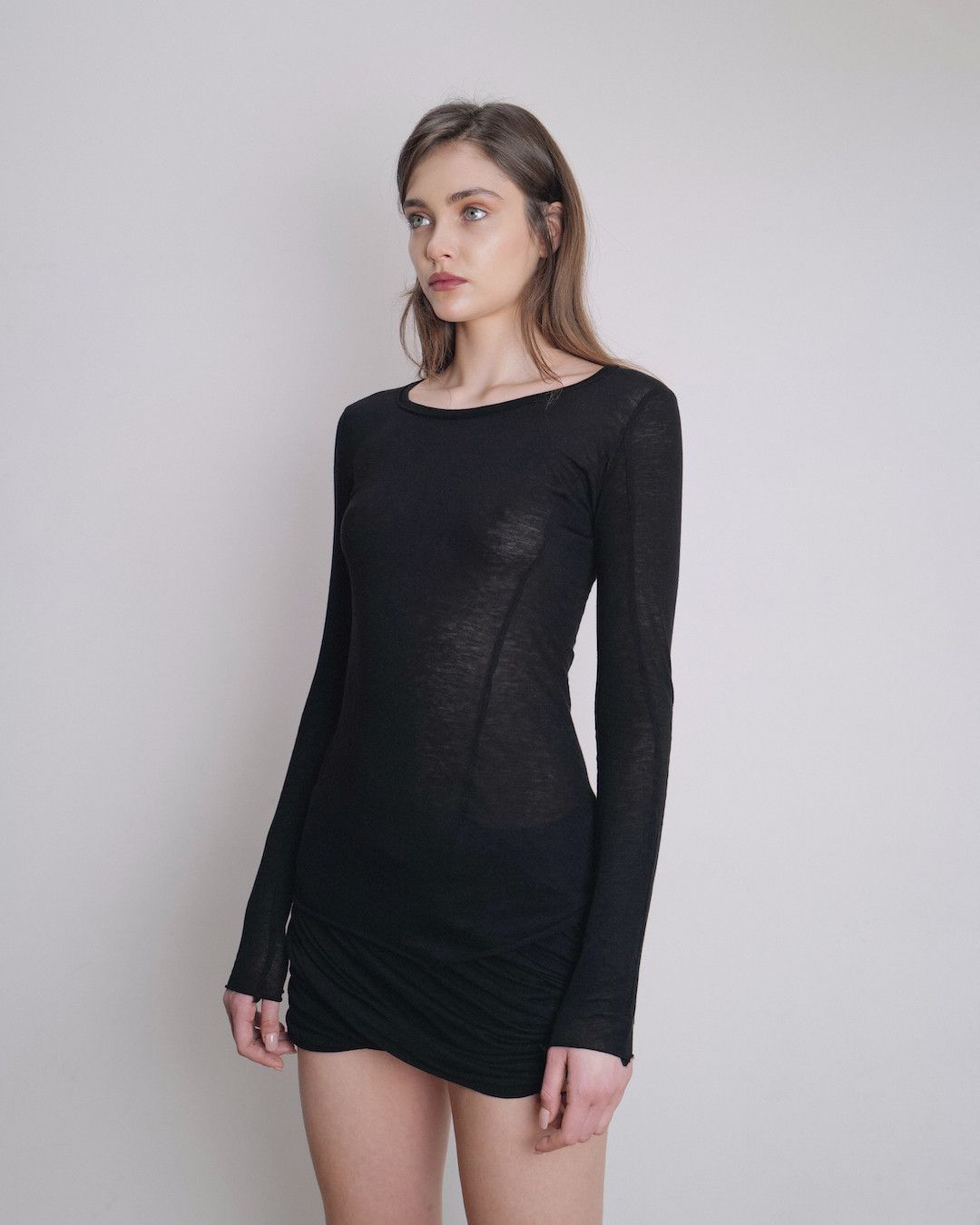 Other ASSYMETRIC TWISTED LONGSLEEVE Size L / US 10 / IT 46 - 2 Thumbnail