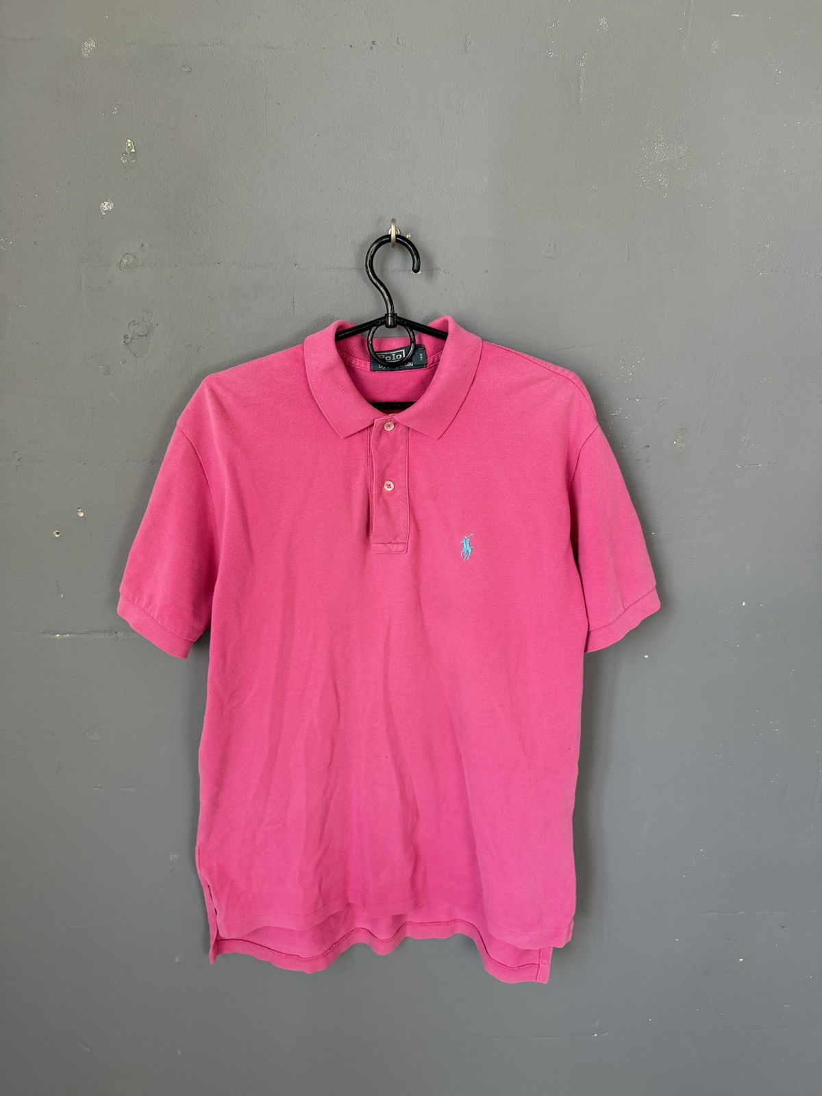 Polo Ralph Lauren Vintage big pony pink polo Ralph Lauren tee Size US M / EU 48-50 / 2 - 1 Thumbnail
