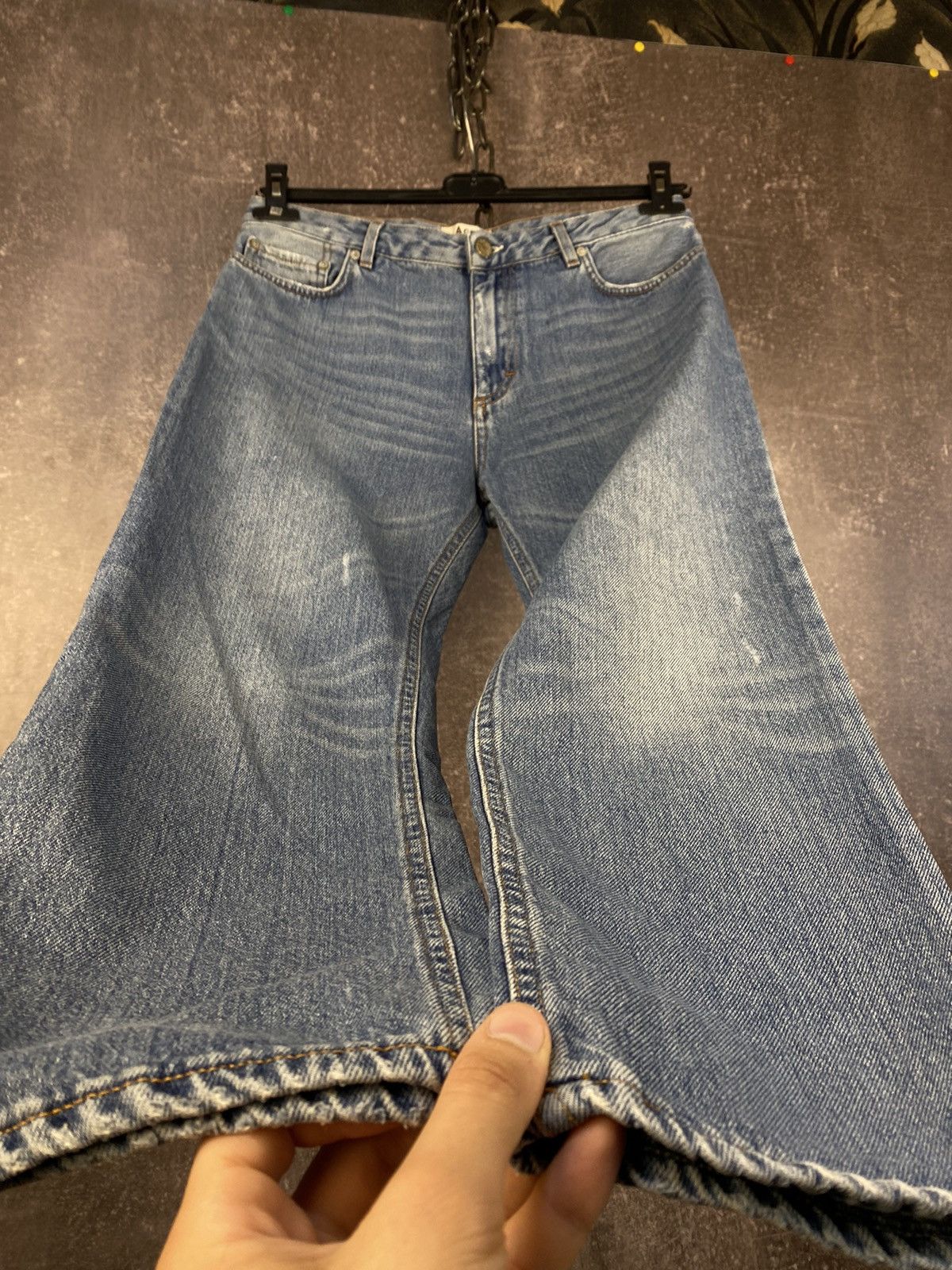 Acne Studios Rare Vintage Acne Studios Jeans Max Raw Denim Avant-Garde Size 36" / US 14 / IT 50 - 3 Thumbnail