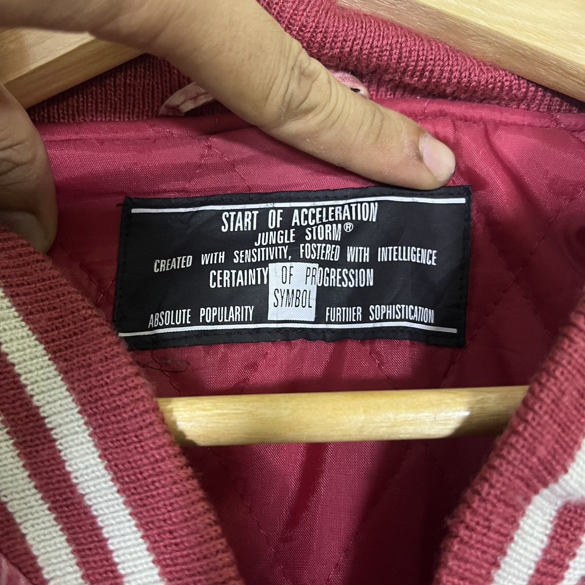 Japanese Brand VTG START OF ACCELERATION JUNGLE STORM SUKAJAN JACKET Size US L / EU 52-54 / 3 - 3 Thumbnail