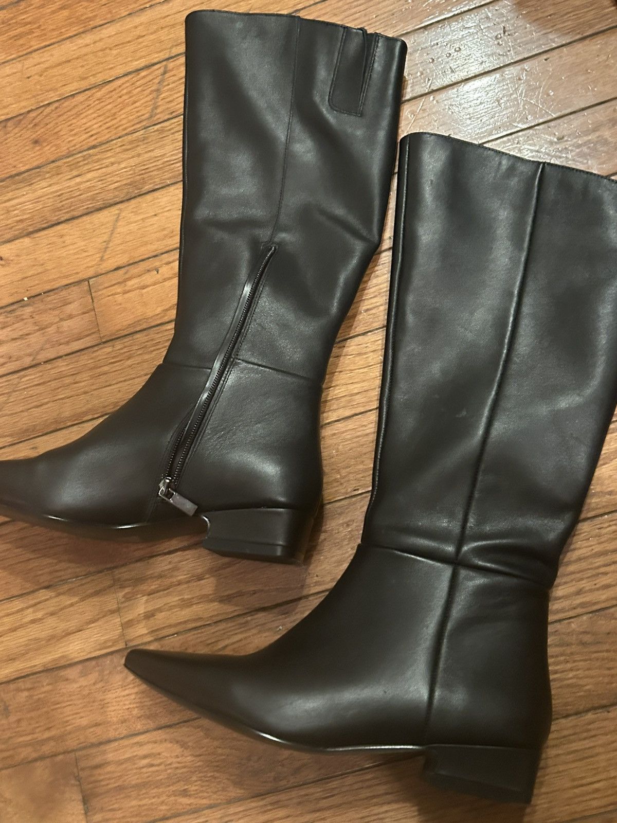Jason Wu Jason Wu All Leather low Block Heel Size US 7.5 / IT 37.5 - 7 Thumbnail