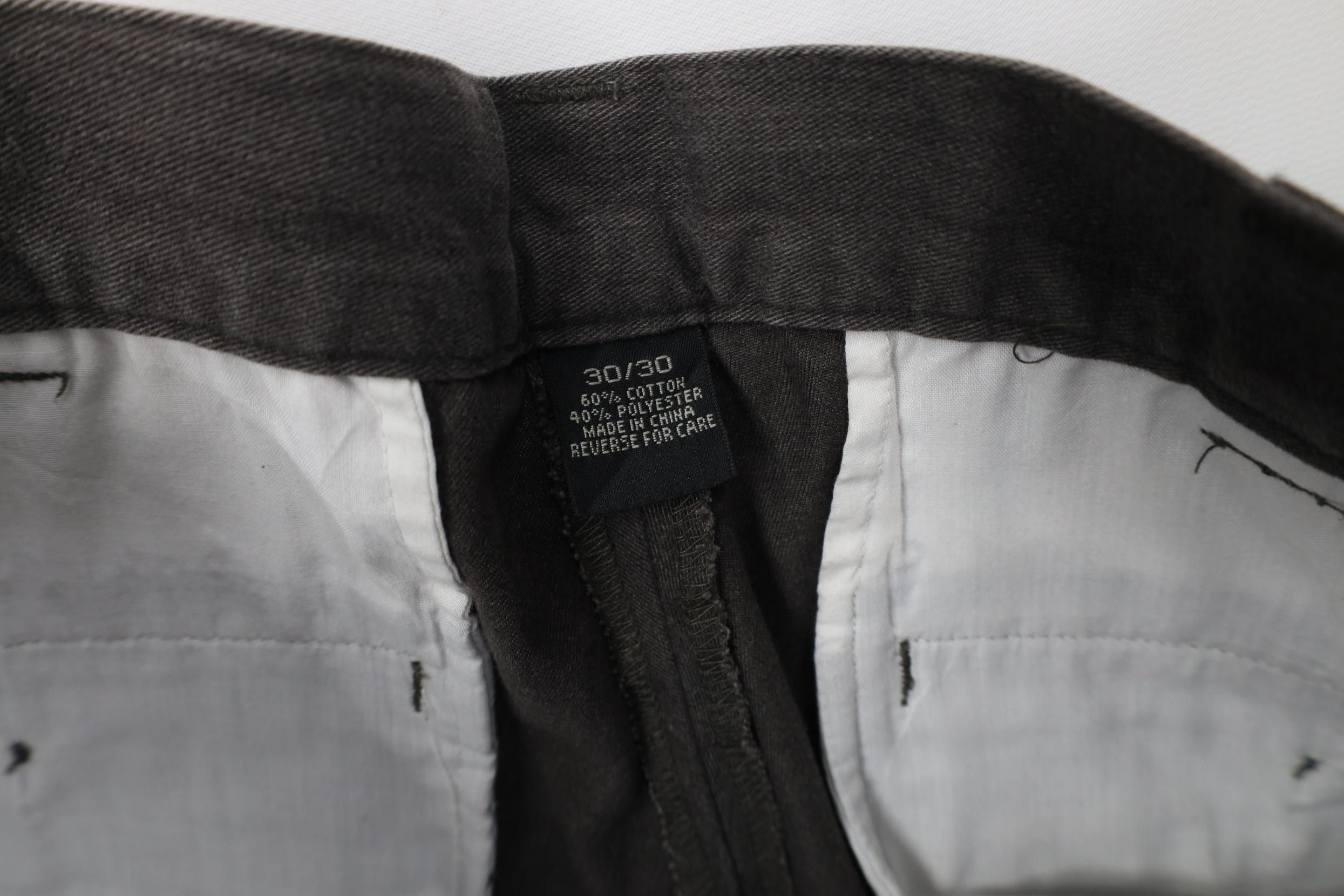 Vintage Vintage 90s Streetwear Stonewash Chino Pants Trousers Gray Size US 30 / EU 46 - 7 Thumbnail