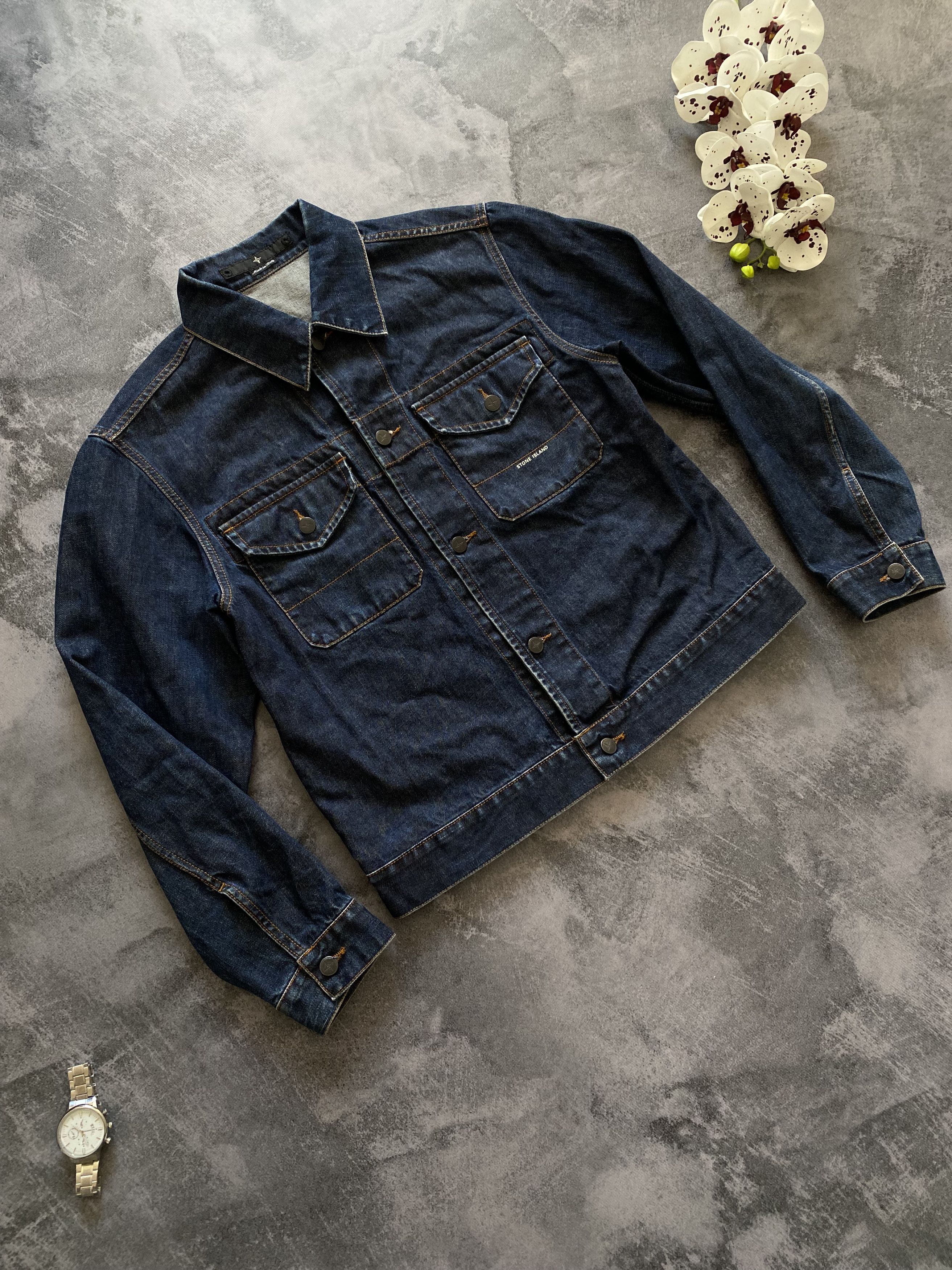 Men's Stone Island Denim Jackets | Grailed