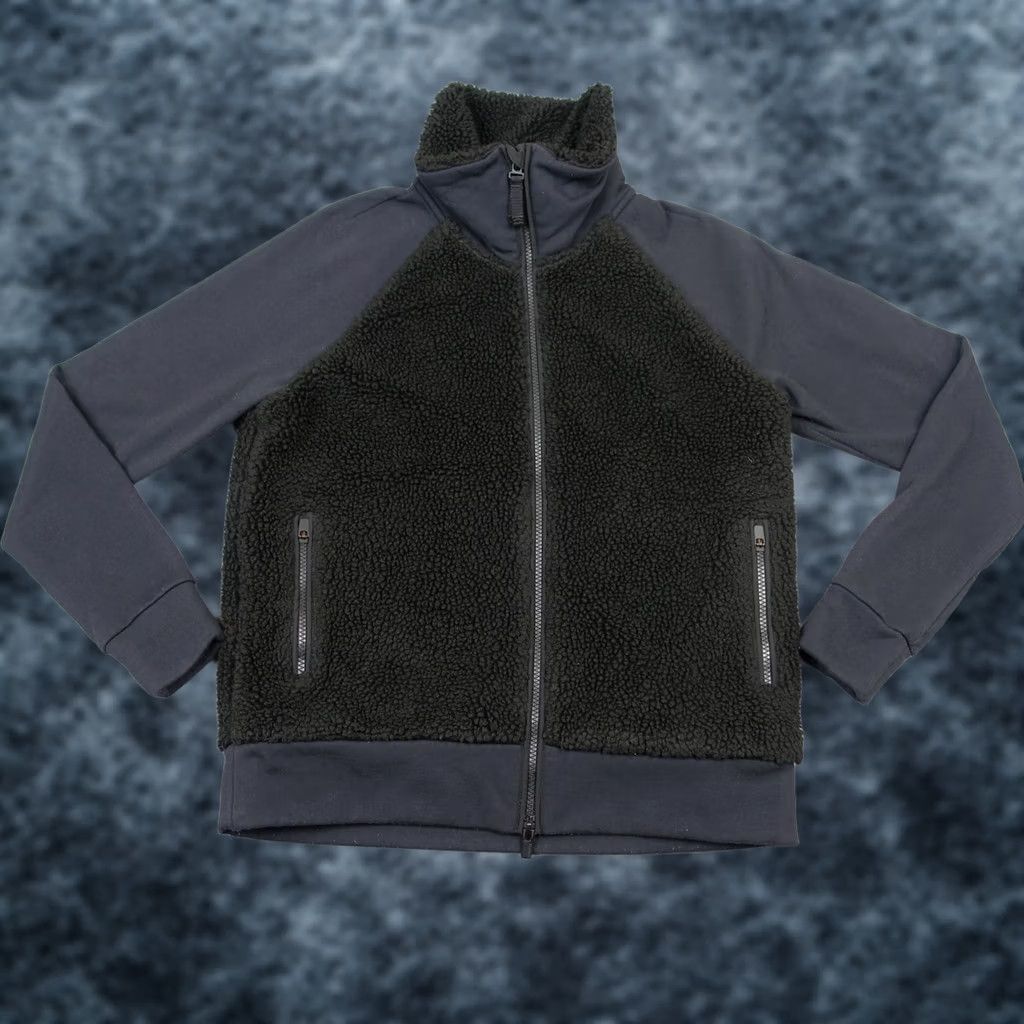 Athleta Athleta Jacket Womens XS Black Full Zip Pockets Fleece Knit Solid Regular Fit Size XS / US 0-2 / IT 36-38 - 1 Thumbnail