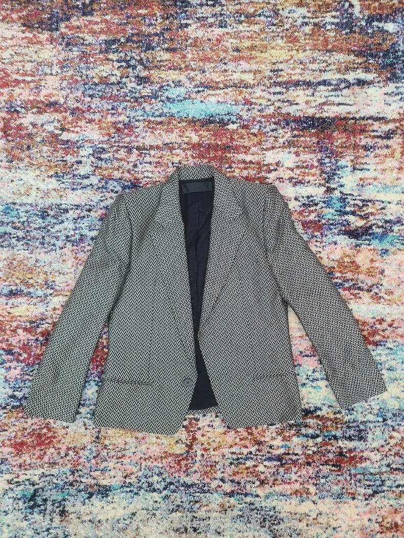 Haider Ackermann Haider Ackermann Women's houndstooth suit jacket Size S / US 4 / IT 40 - 2 Thumbnail