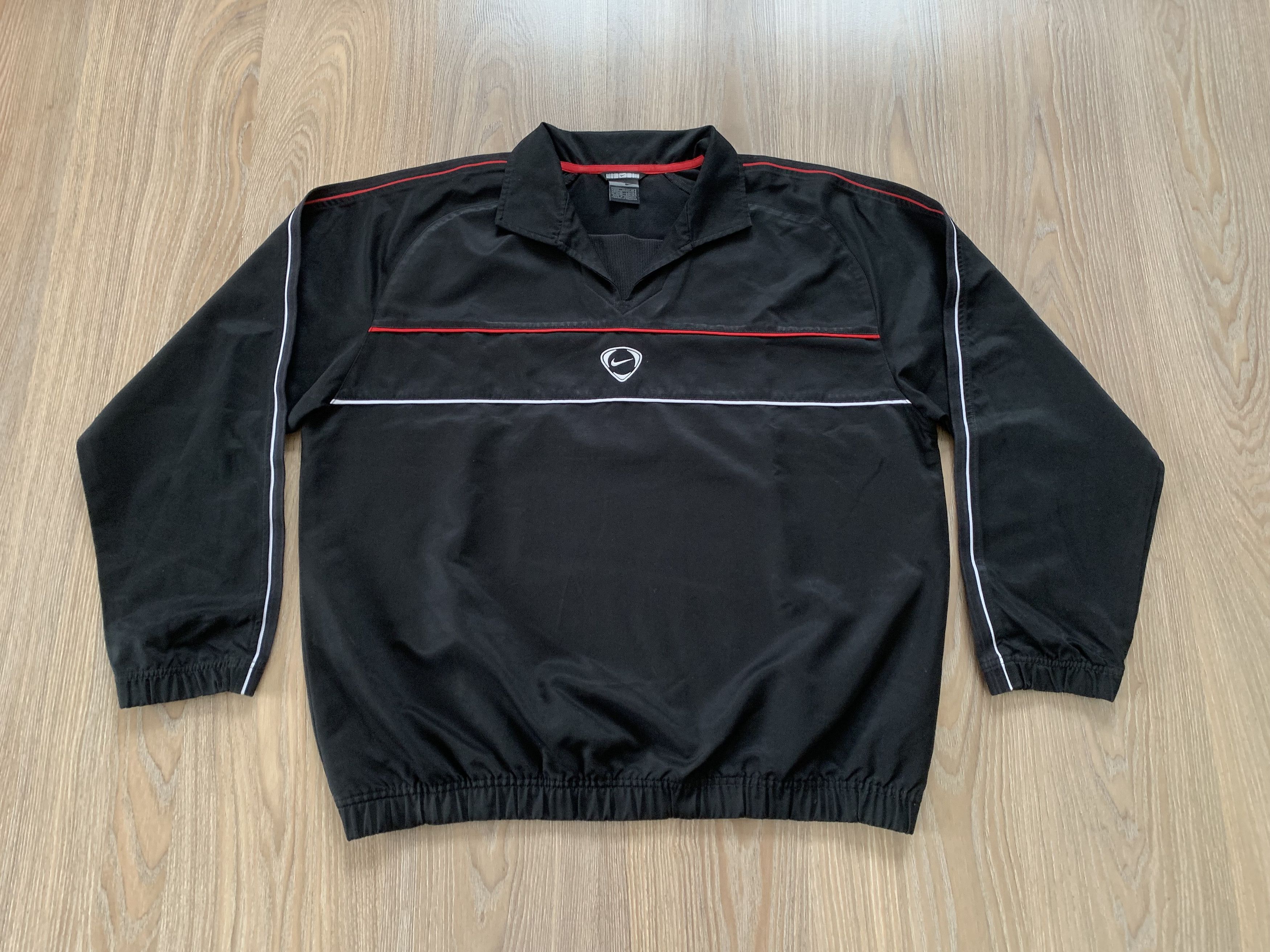 Nike Vintage Nike Black Light Jacket Size US L / EU 52-54 / 3 - 2 Thumbnail