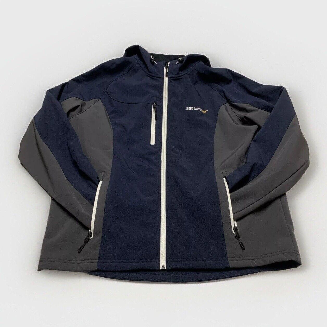 Other Landway Men's Medium Navy/Gray Soft Shell Fleece Golf Jacket Size US M / EU 48-50 / 2 - 10 Thumbnail