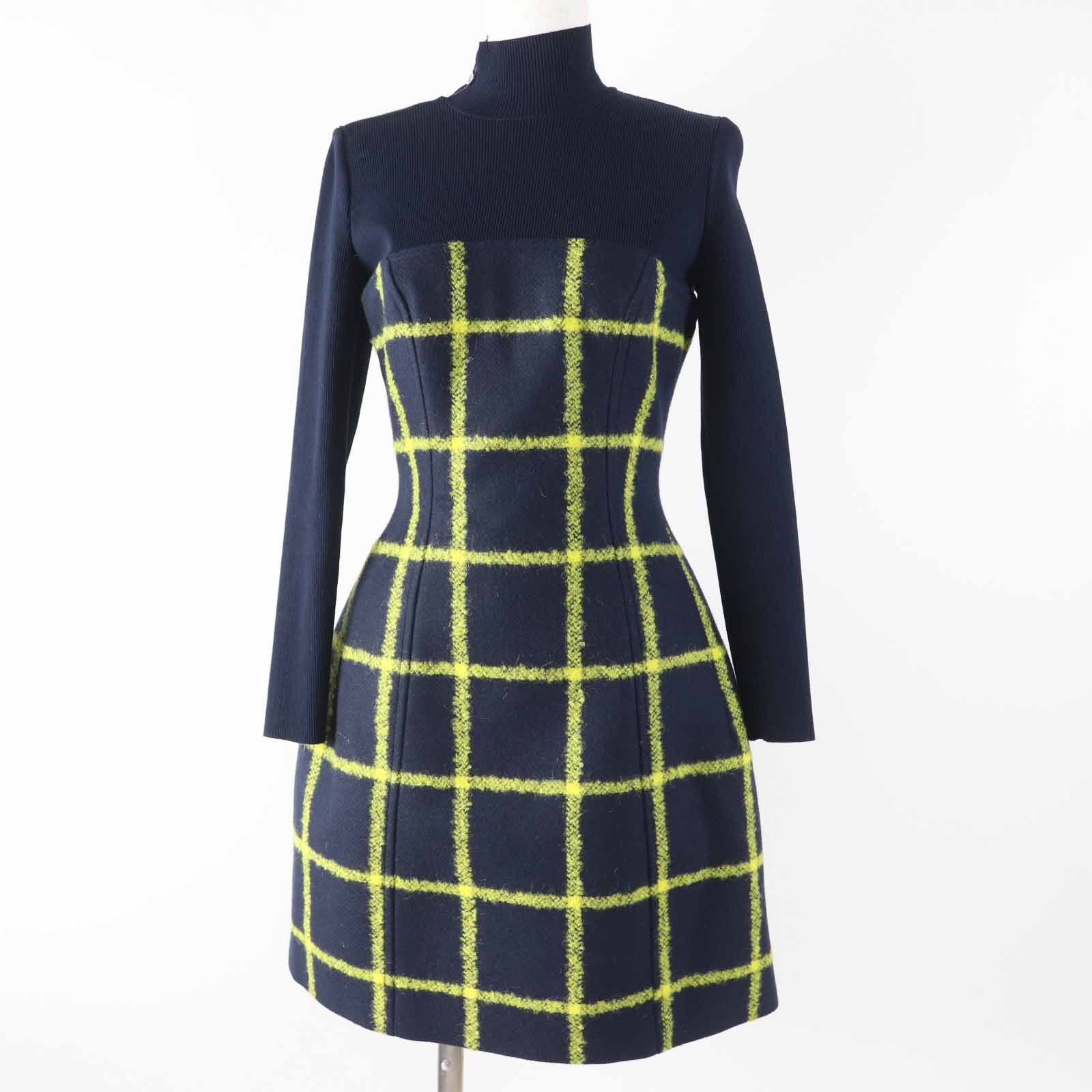Dior Dior Christian Dior 5A21617A1161 Wool Mohair Dress Others Dresses 5A21617A1161 Size ONE SIZE - 1 Thumbnail