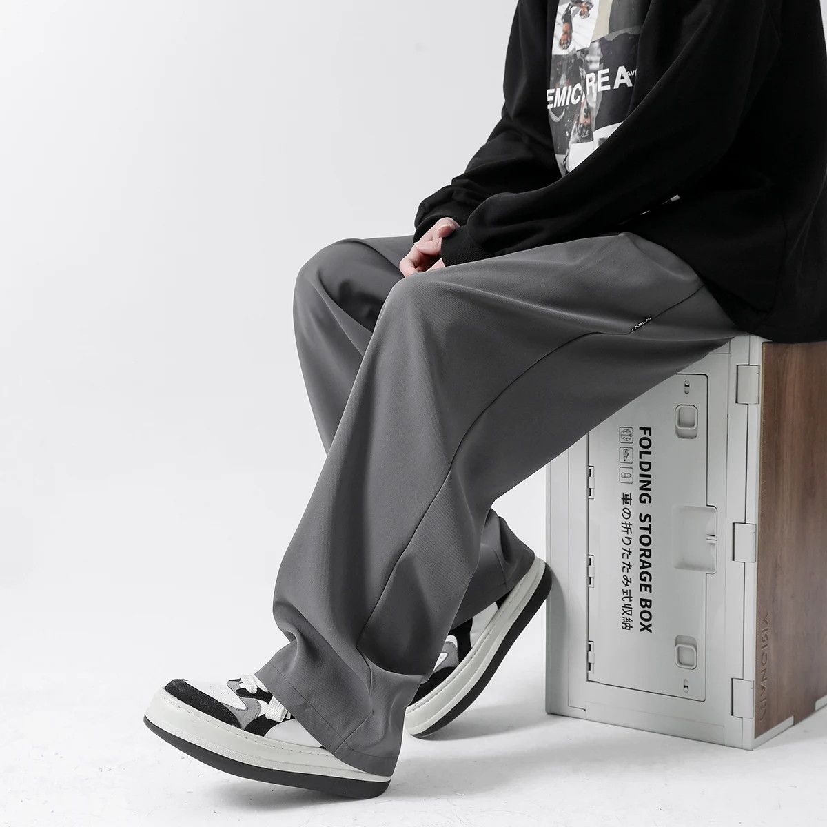 Designer × Vintage Y2k Casual Ice Silk Pants Size US 32 / EU 48 - 3 Thumbnail