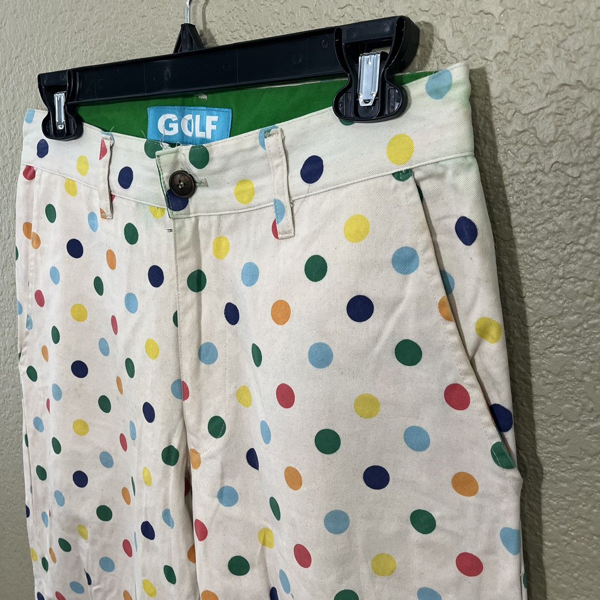 Golf Wang Golf Wang Polka Dot Chino Pants Size 28 Size US 28 / EU 44 - 3 Thumbnail
