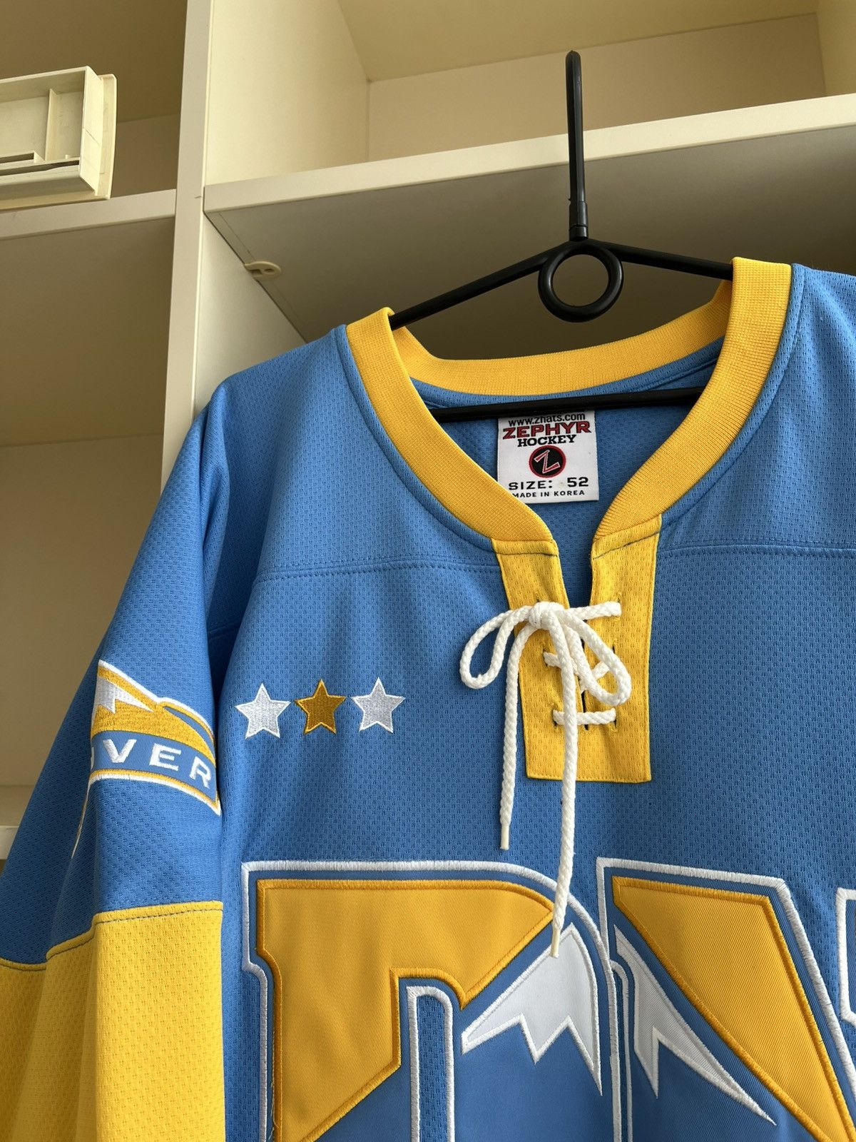 Vintage Vintage Zephyr Hockey Jersey Size 52 L/XL Size US XL / EU 56 / 4 - 5 Thumbnail