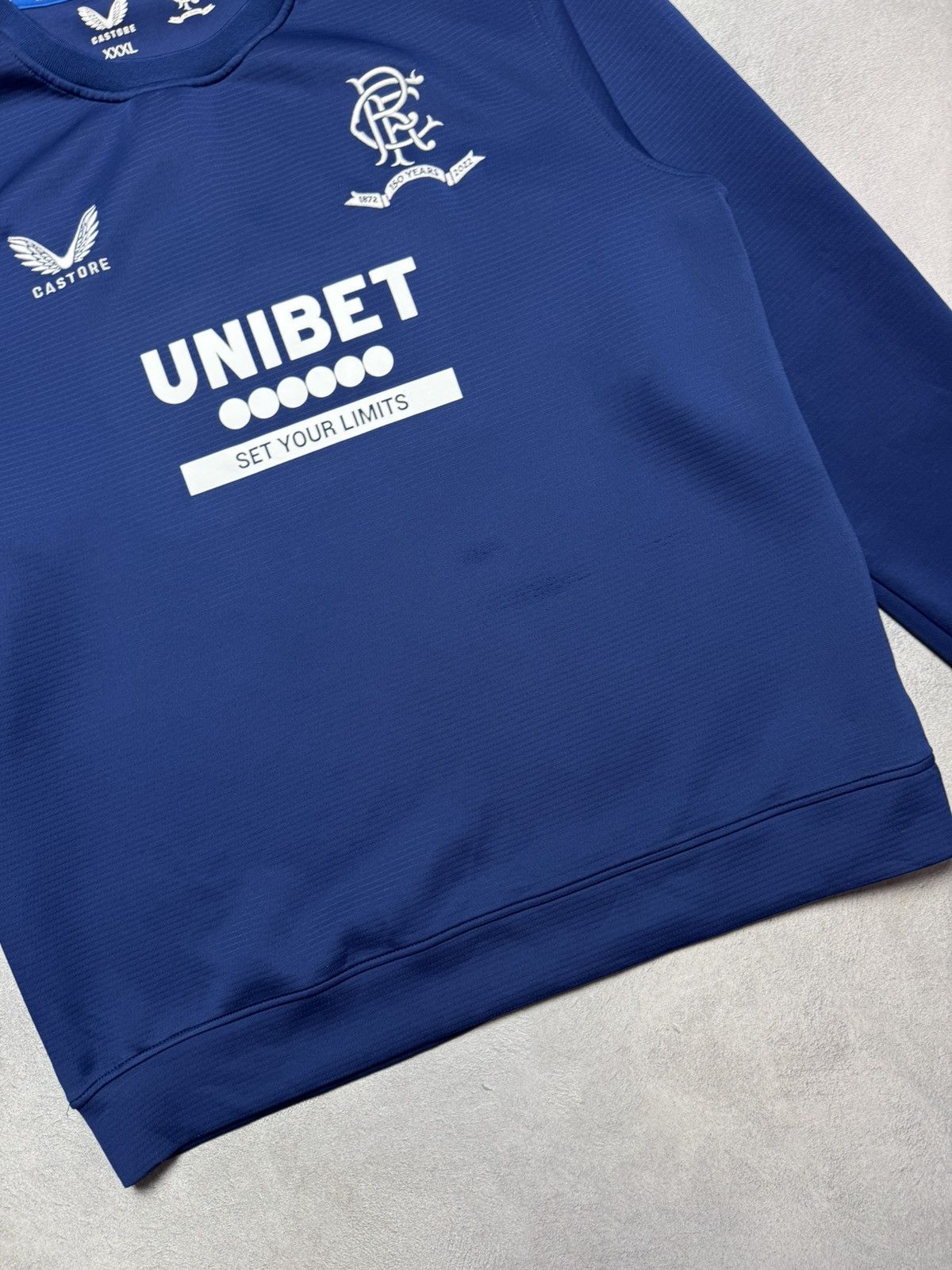 Castore Glasgow Rangers 2021 2022 Football Soccer Sweatshirt Castore Size US XXL / EU 58 / 5 - 4 Thumbnail
