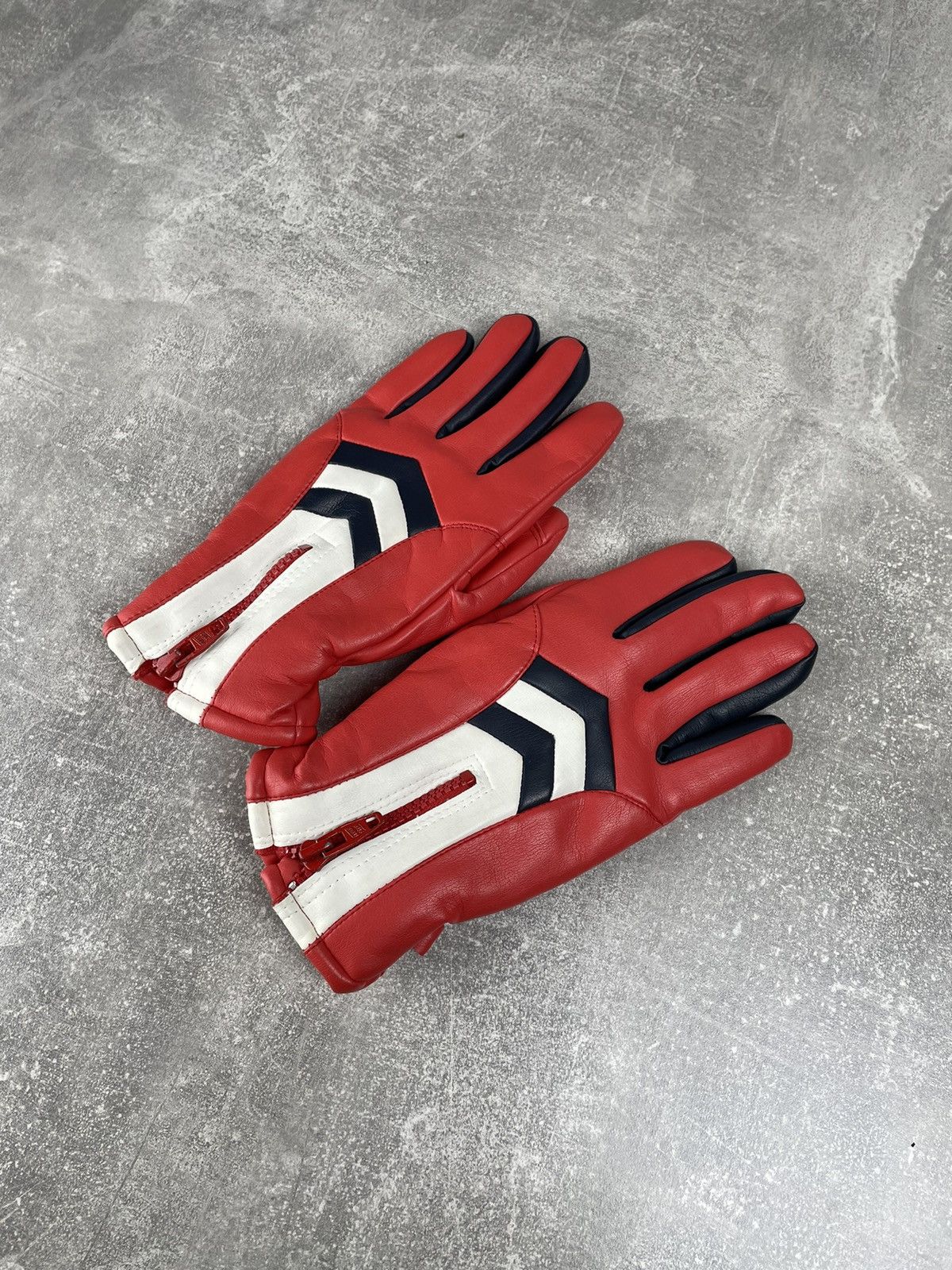 Japanese Brand × Vintage Awesome Vintage Racing Y2K Moto Biker Gloves Size ONE SIZE - 1 Thumbnail