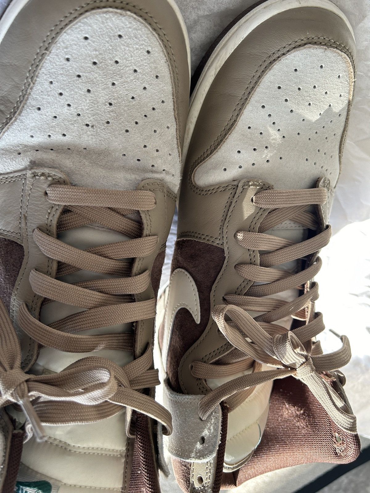Nike Nike Dunk High “Light Chocolate” Size US 11 / EU 44 - 5 Thumbnail