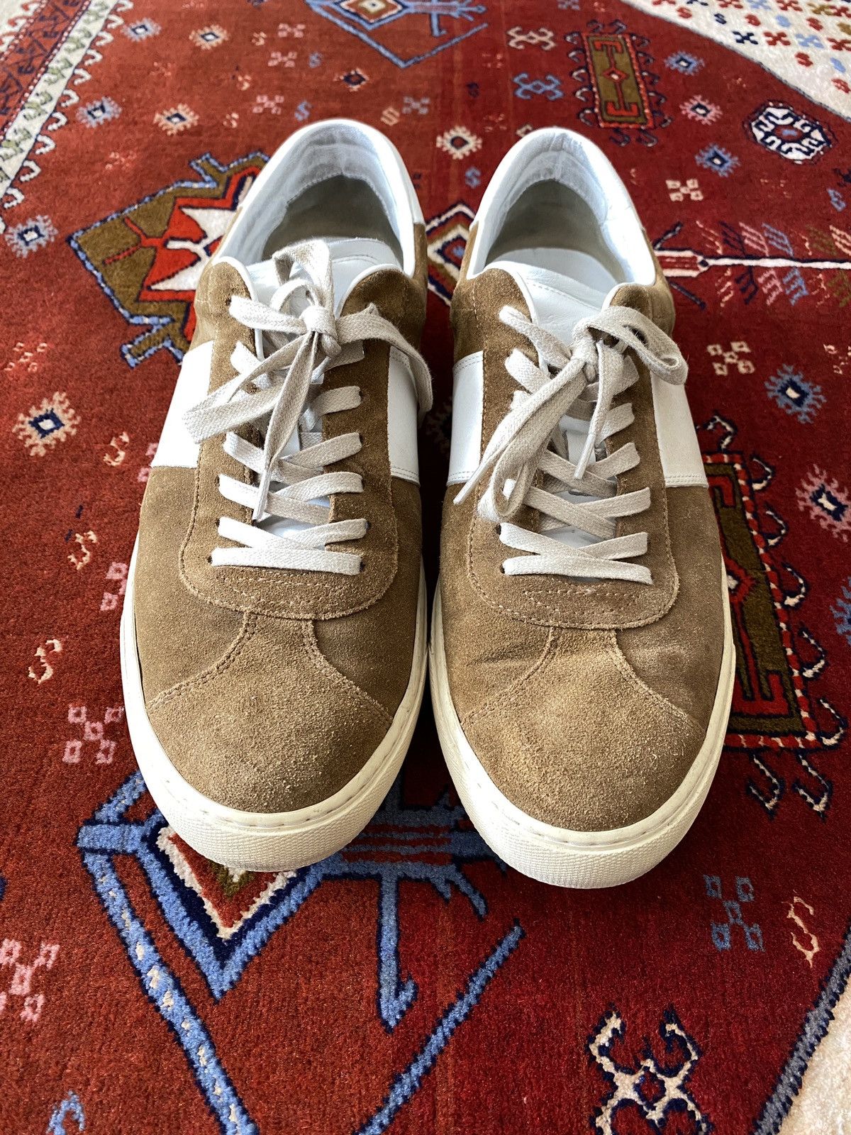 Paul Smith Brown Suede Sneakers Size US 11 / EU 44 - 1 Thumbnail