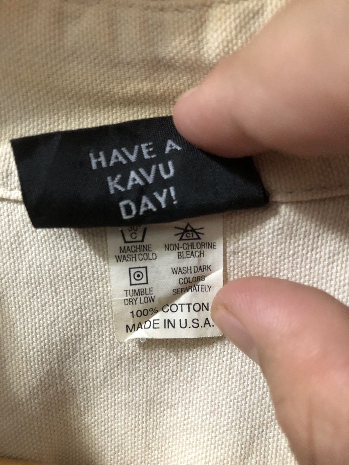Designer × KAVU × Vintage KAVU x VINTAGE Size US L / EU 52-54 / 3 - 3 Thumbnail