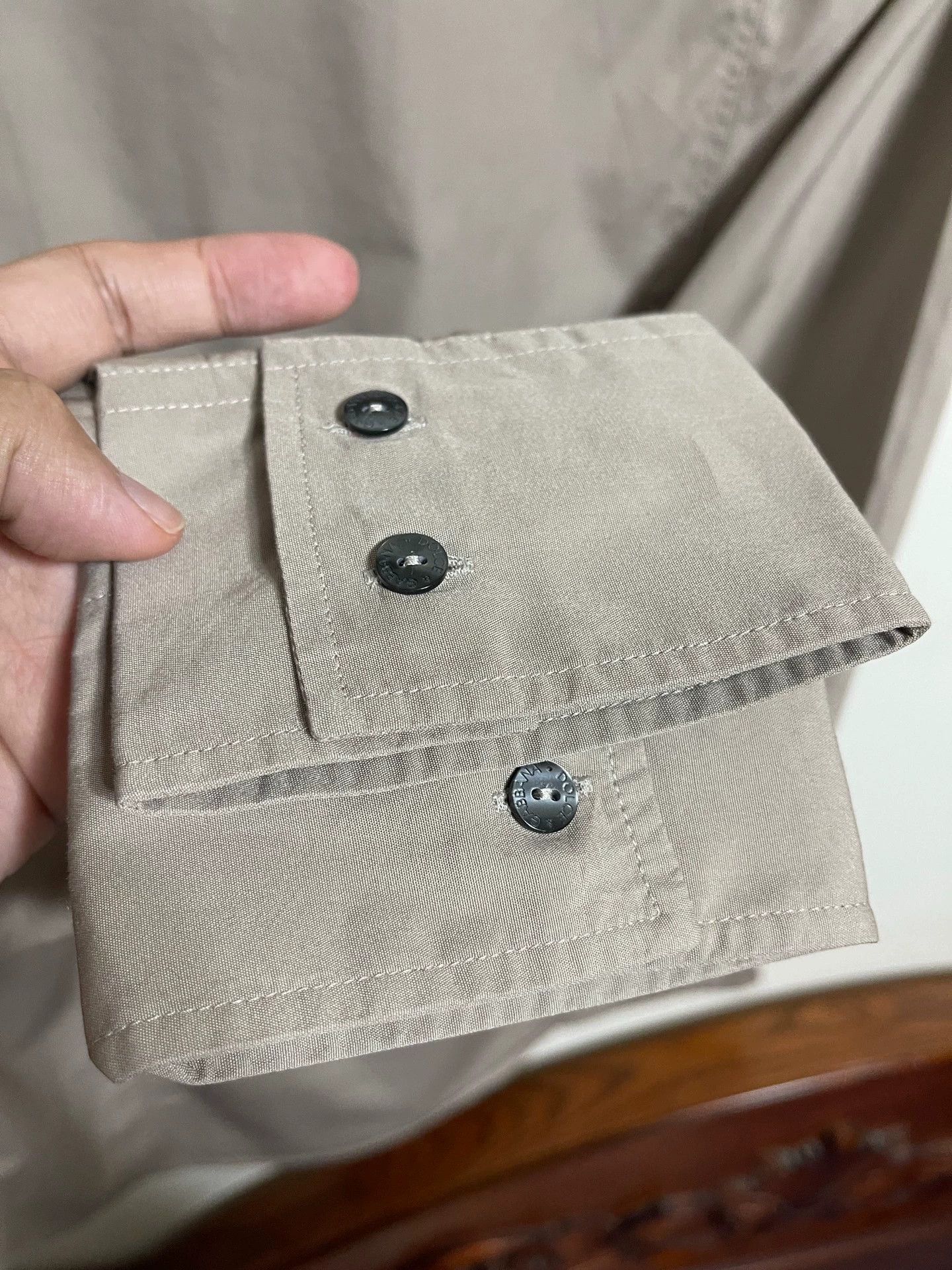 Dolce & Gabbana Dolce & Gabbana Military Slim Khaki Cotton Shirt 40/41 Size US M / EU 48-50 / 2 - 5 Thumbnail