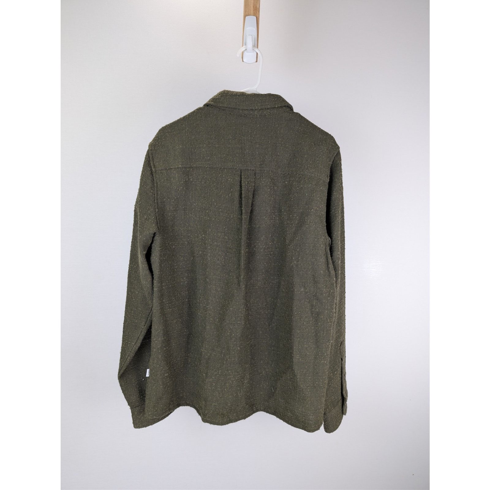 Les Deux o1rshd1 CC20 Kent Corduroy Shirt in Rosin Green Size US M / EU 48-50 / 2 - 9 Thumbnail