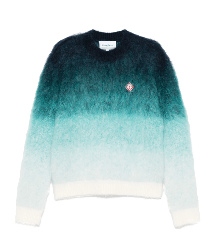 Casablanca BNWT AW24 CASABLANCA GRADIENT MOHAIR SWEATER L Size US L / EU 52-54 / 3 - 11 Thumbnail
