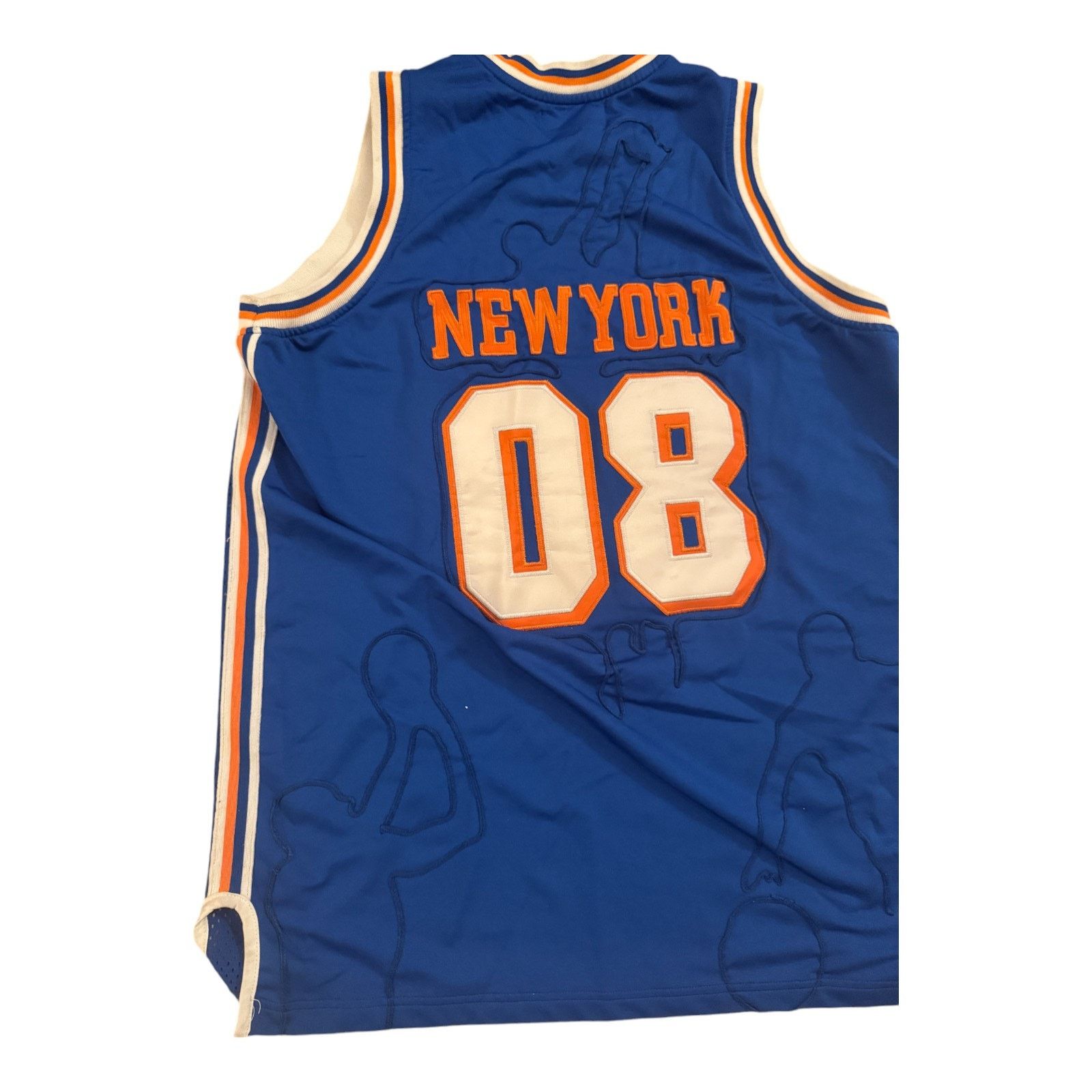 & Other Stories New York Knicks #8 Jersey Mens Medium Blue 212 NYC Size US M / EU 48-50 / 2 - 5 Thumbnail