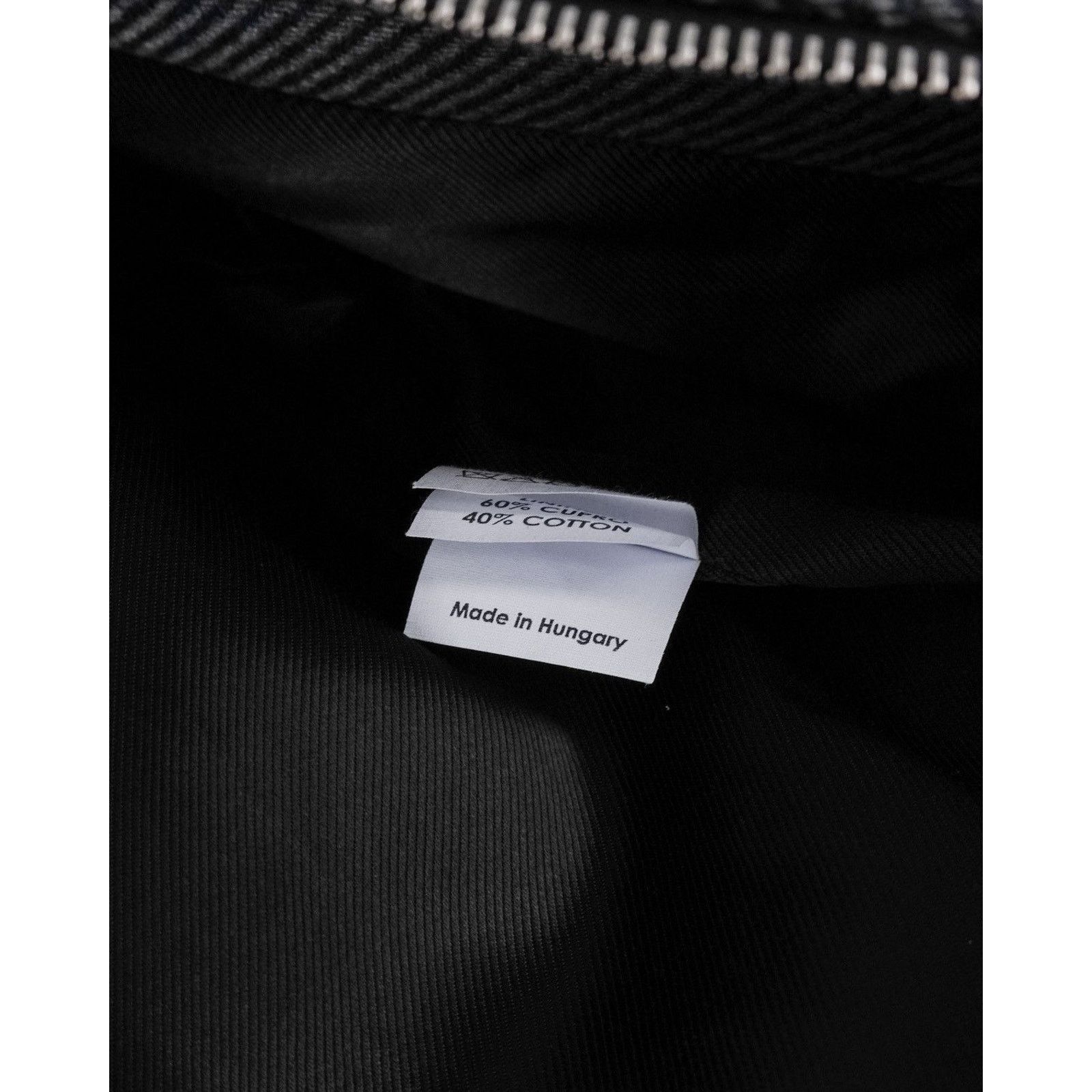 Dries Van Noten Dries van noten herringbone gray wool bomber jacket Size US L / EU 52-54 / 3 - 14 Thumbnail