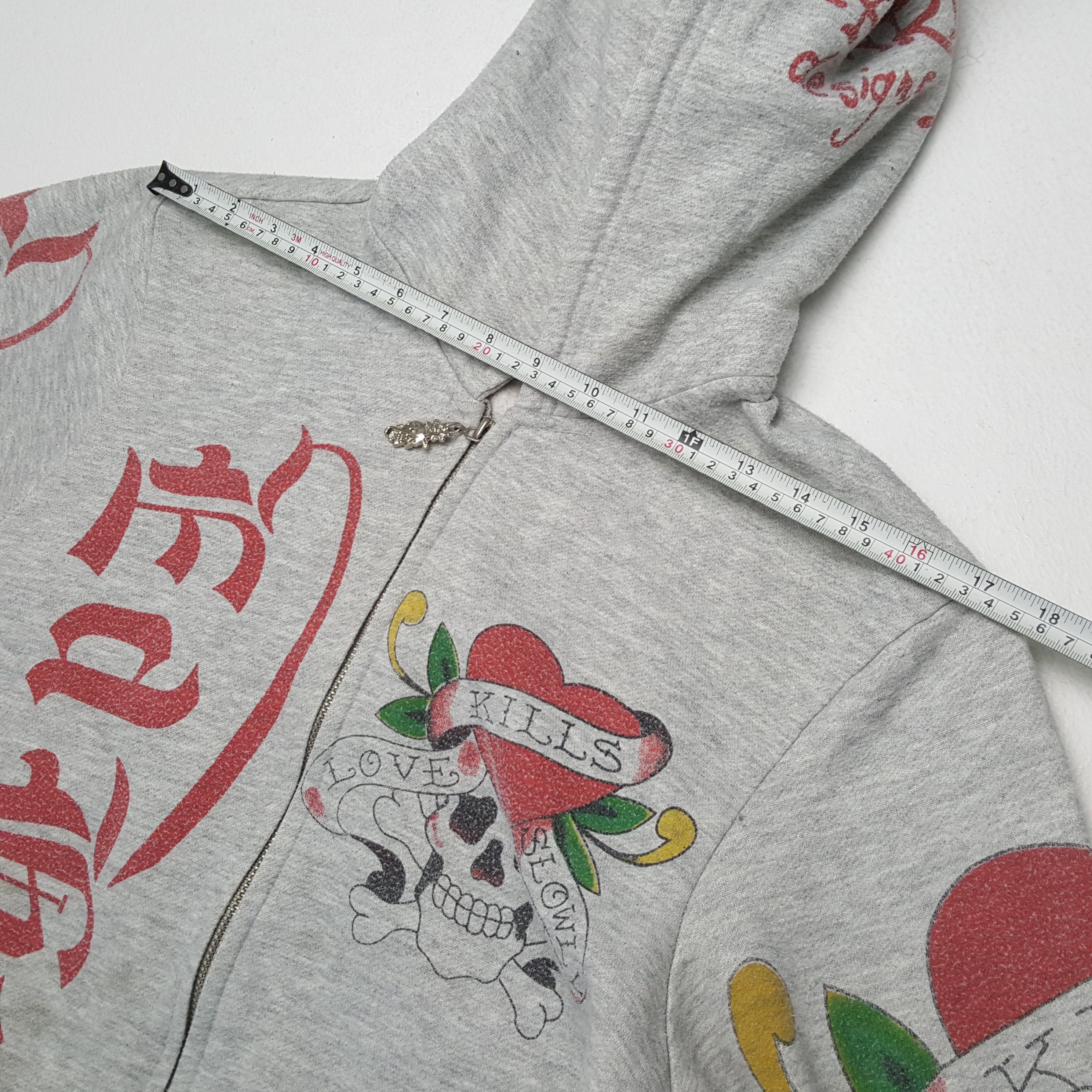 Christian Audigier × Ed Hardy × Vintage Vintage ED-HARDY by CHRISTIAN AUDIGIER Designer Brand Hoodie Size US M / EU 48-50 / 2 - 5 Thumbnail