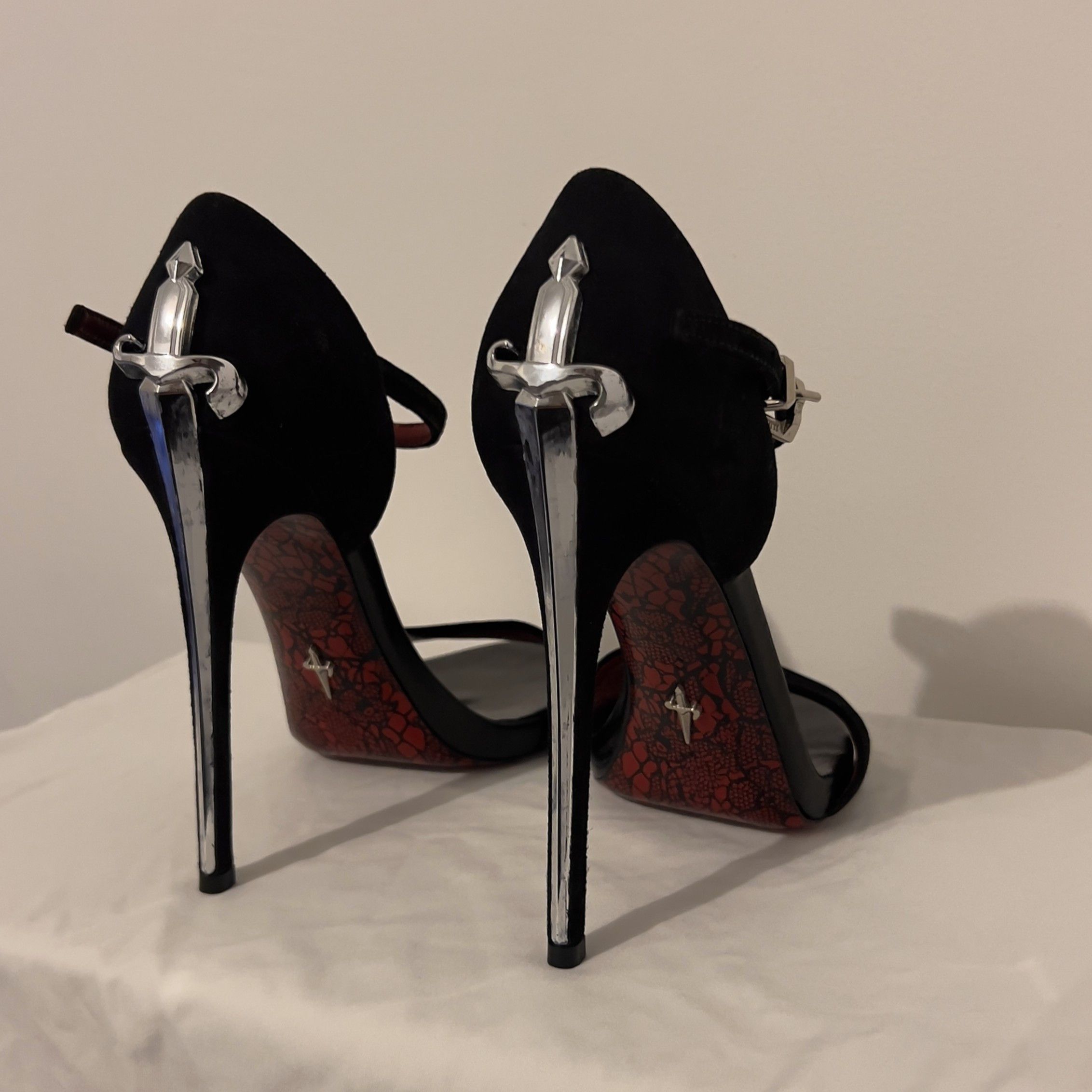 Paciotti Cesare Paciotti Dagger Heels Size US 9 / IT 39 - 5 Thumbnail