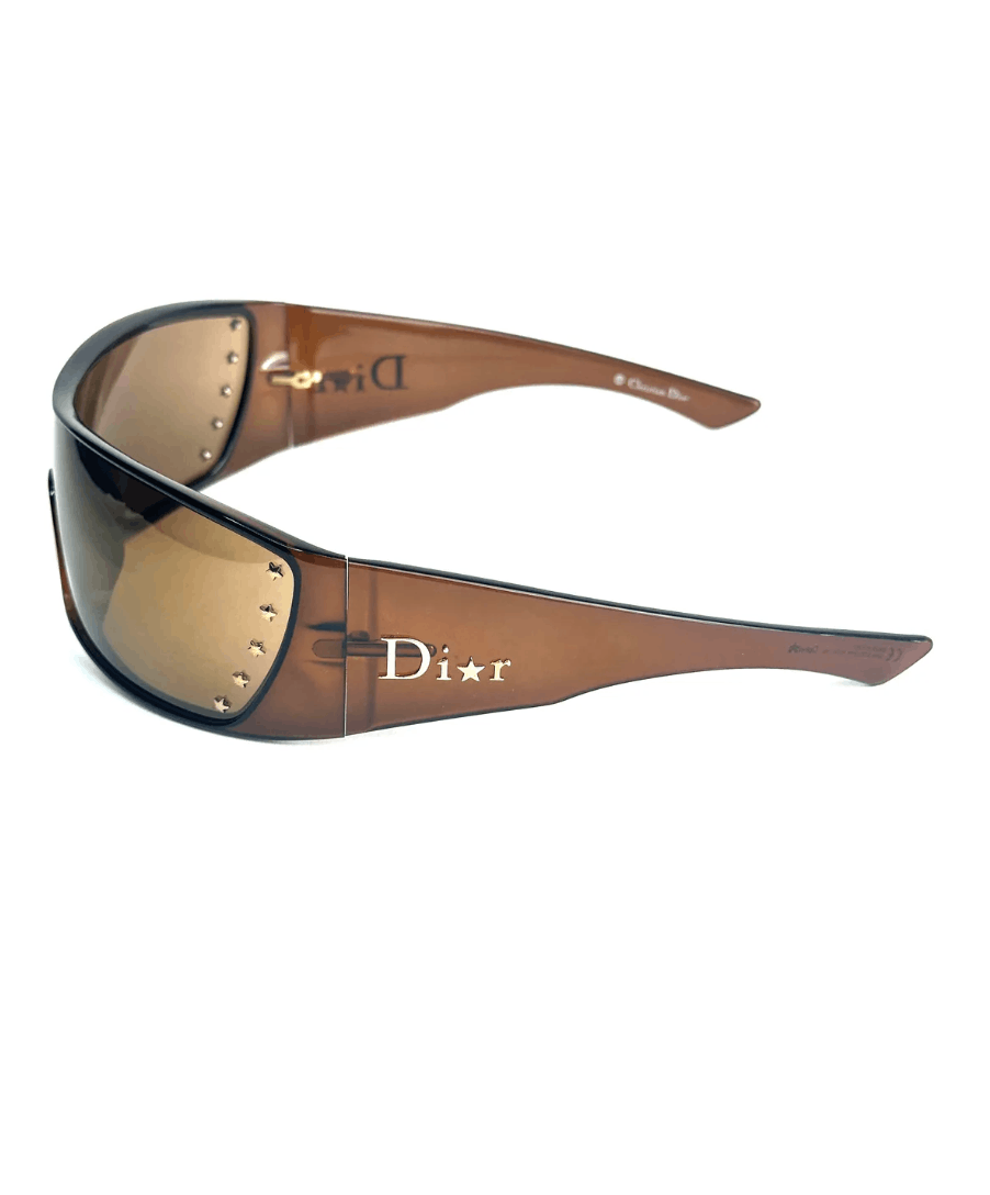 Dior DIOR Sunglasses Stelle/N Wrap Shield Mask Ski Galliano Size ONE SIZE - 6 Thumbnail