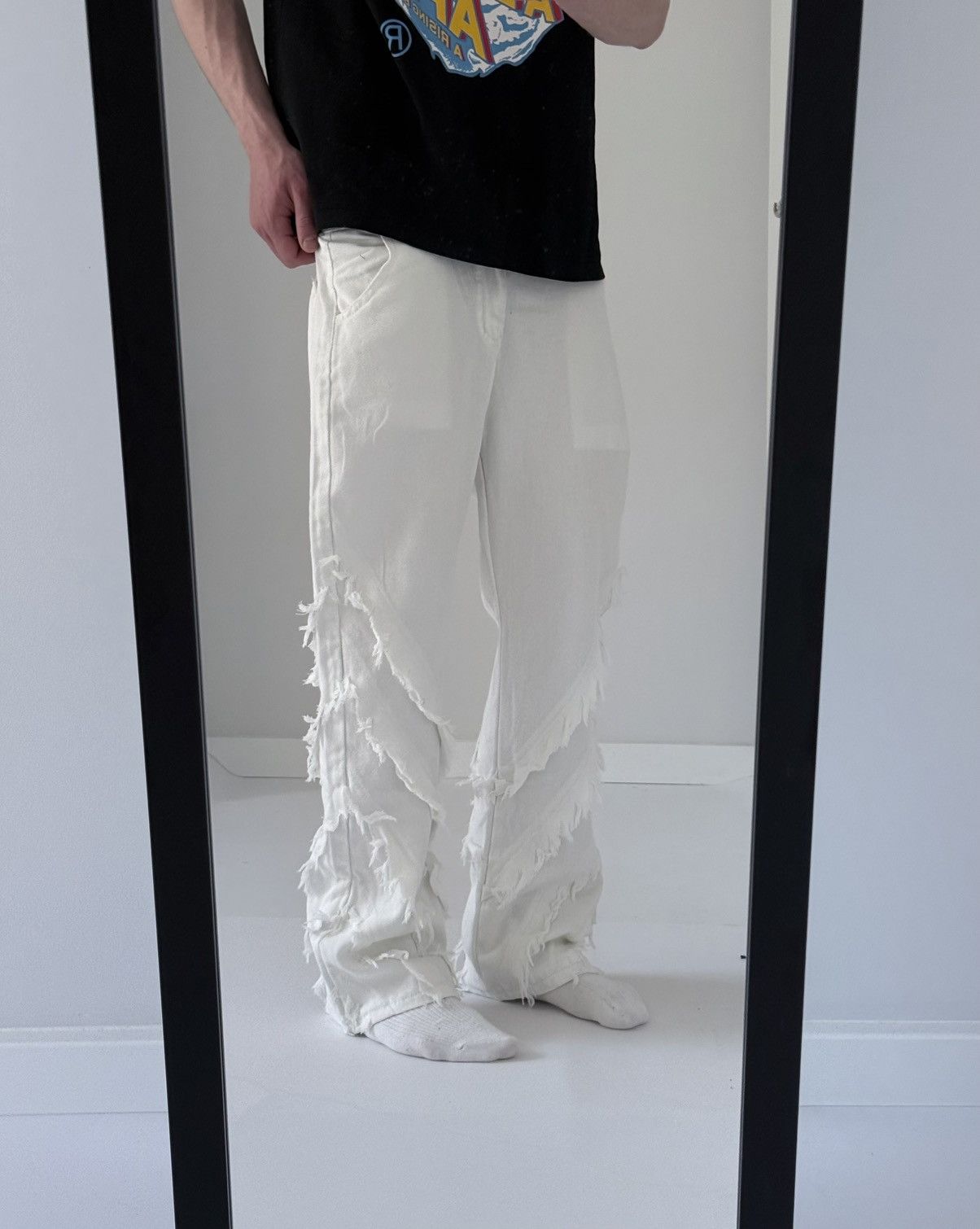 Other Vintage Y2K avantgarde streetwear opium track jeans Size US 30 / EU 46 - 3 Thumbnail