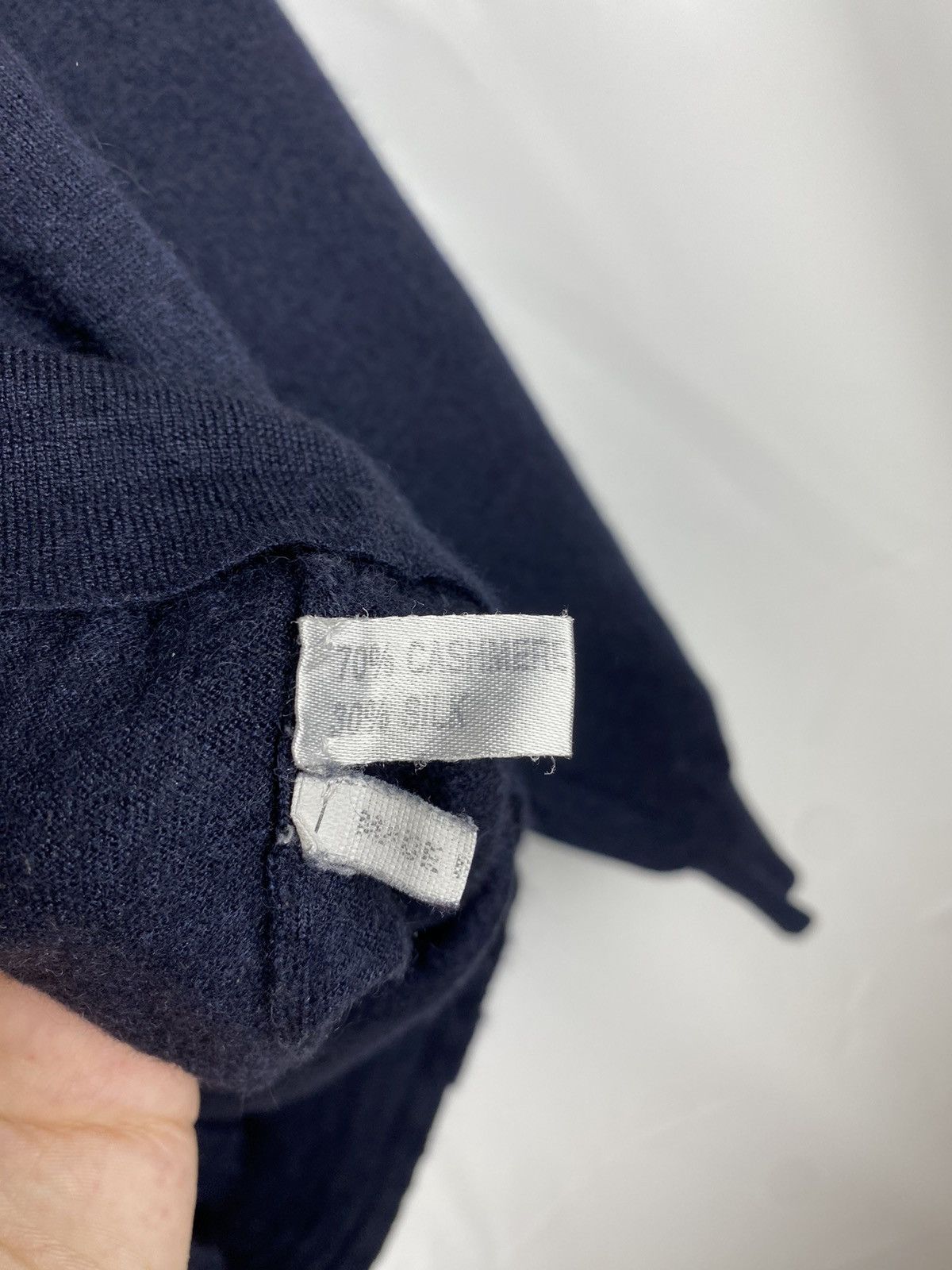 Other Feru Men Sweater Cashmere-Silk made in Italy size M Size US M / EU 48-50 / 2 - 7 Thumbnail