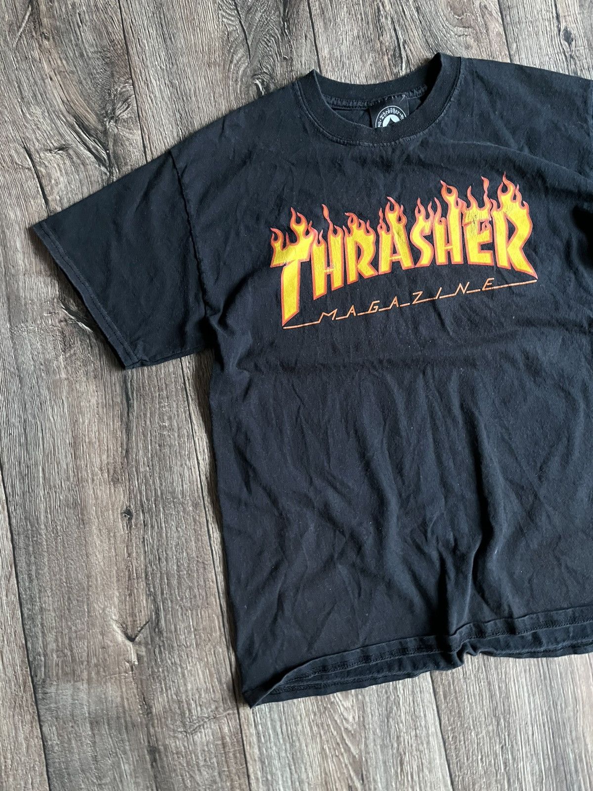 Thrasher × Vintage Vintage Thrasher Flame Logo Tee Size US M / EU 48-50 / 2 - 3 Thumbnail