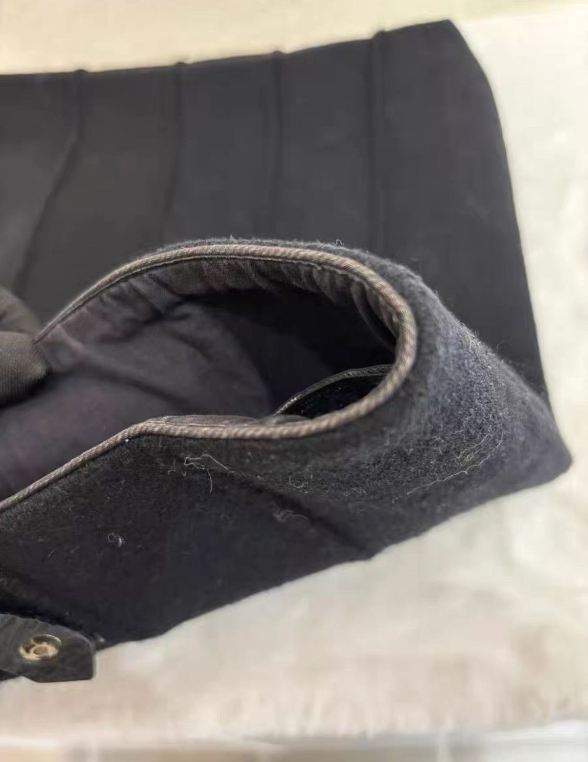 Hermes Hermès black long tote handbag J38 Size ONE SIZE - 6 Thumbnail