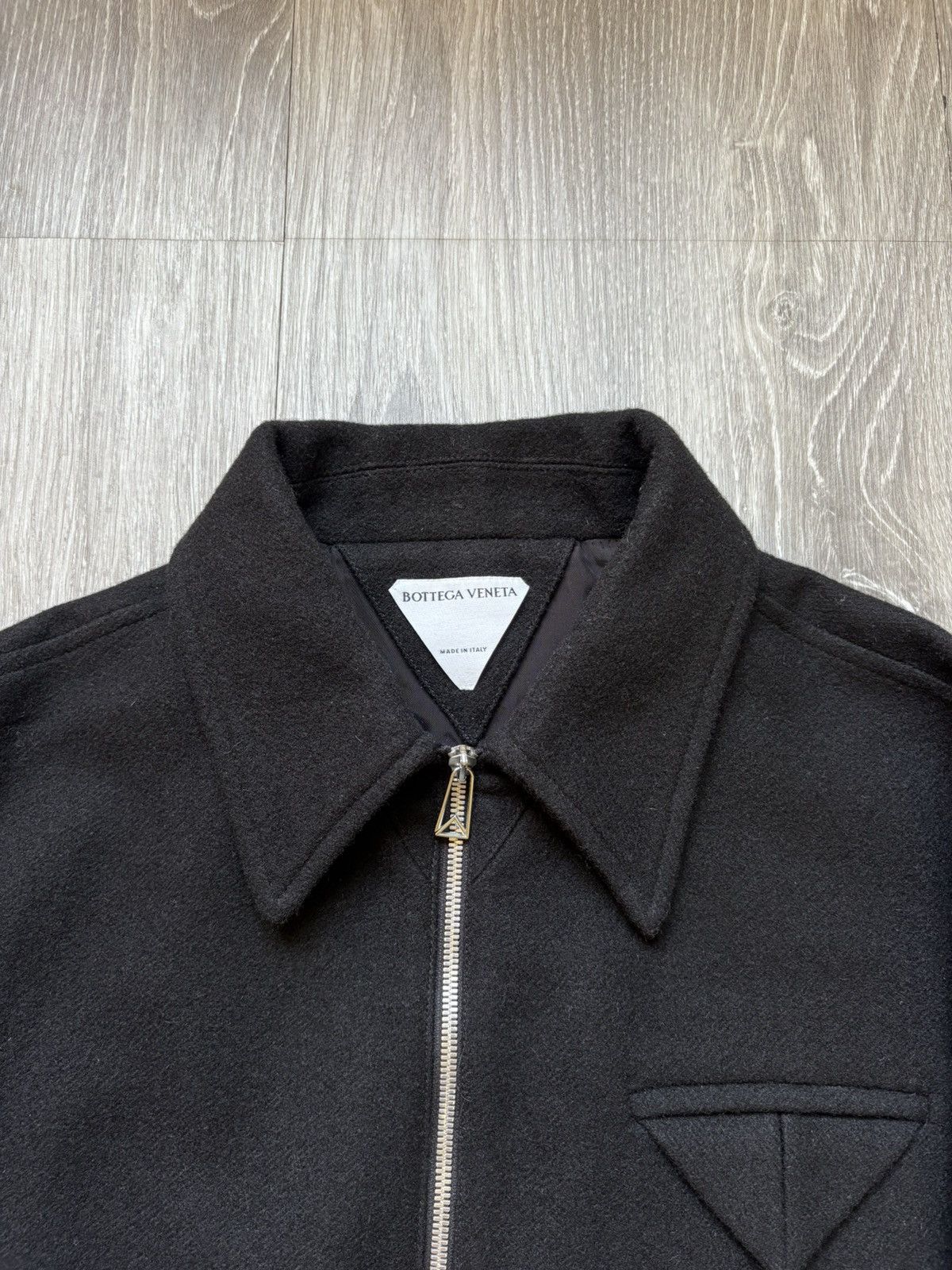 Bottega Veneta Bottega Veneta FW20 Wool Felt Triangle Jacket Size US L / EU 52-54 / 3 - 7 Thumbnail