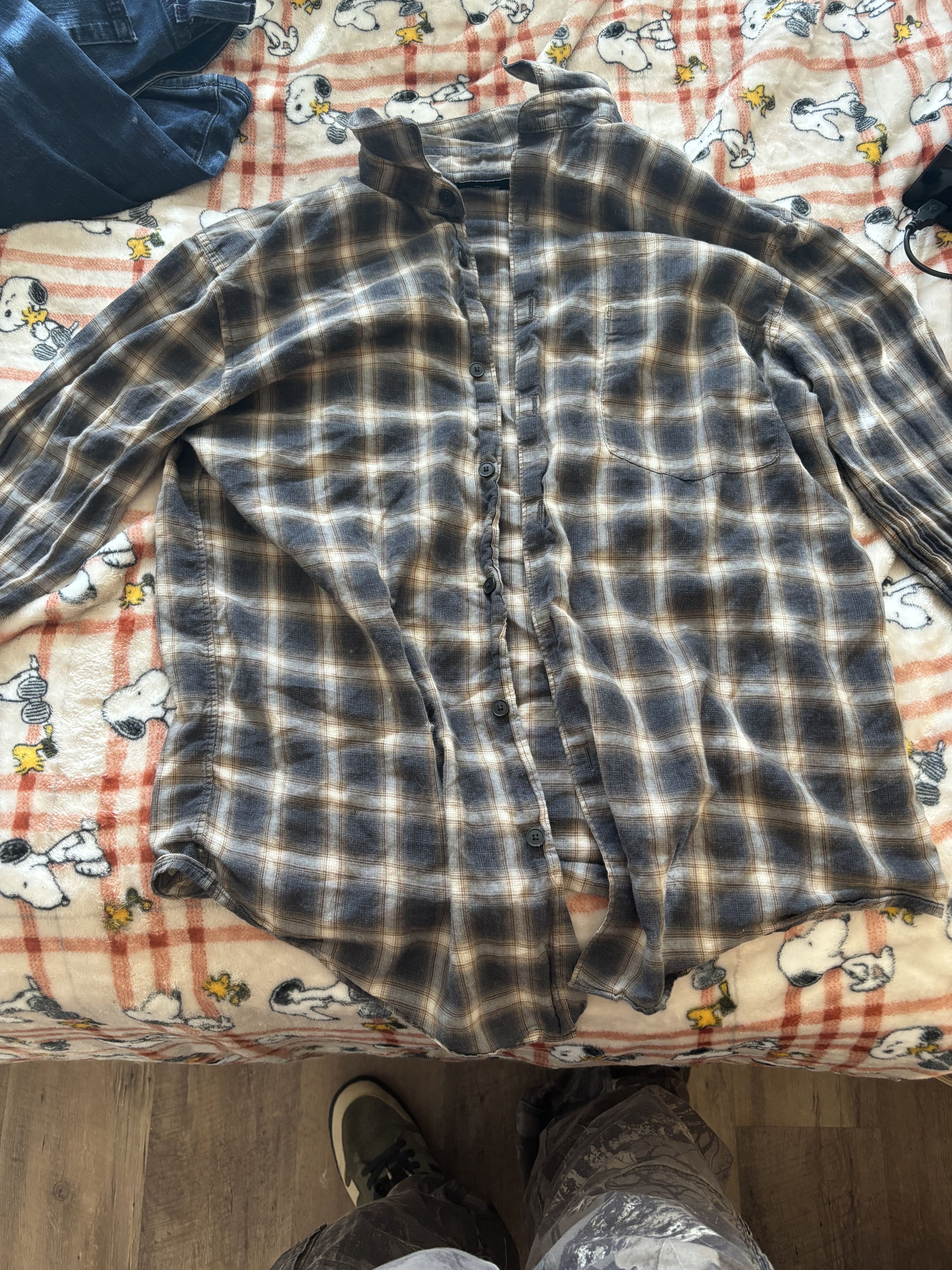 Theory Theory Side Pocket Flannel Size US M / EU 48-50 / 2 - 1 Thumbnail